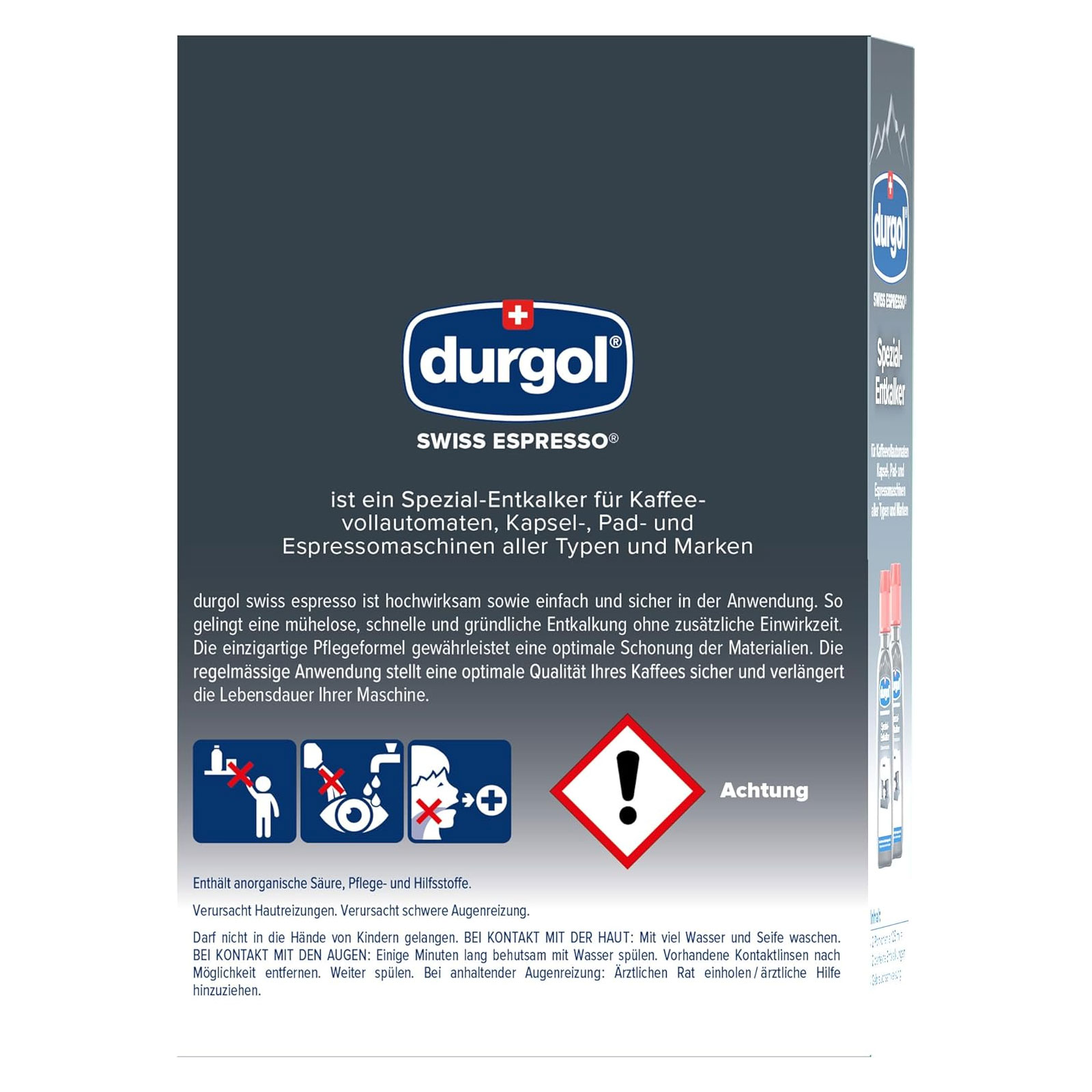 durgol 766 Swiss Espresso Entkalker (2er Pack)