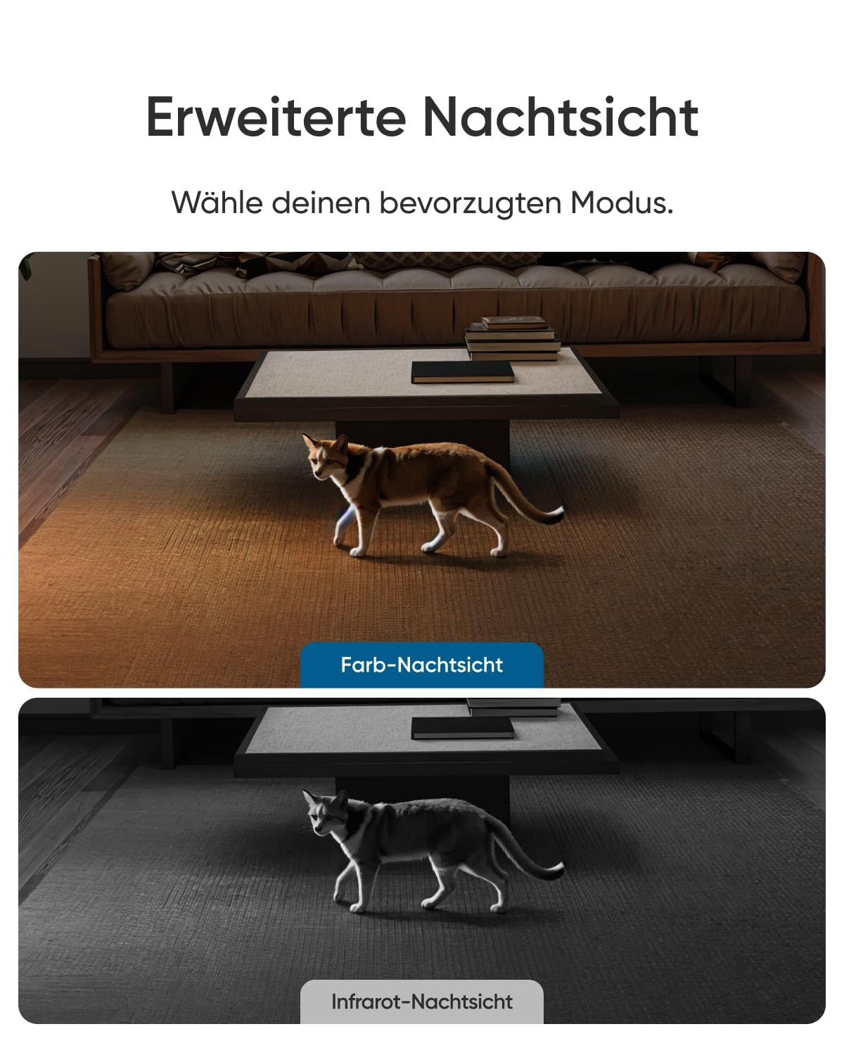 eufy Innenkamera E30, neueste Generation, 4K 8MP UHD Sicherheitskamera