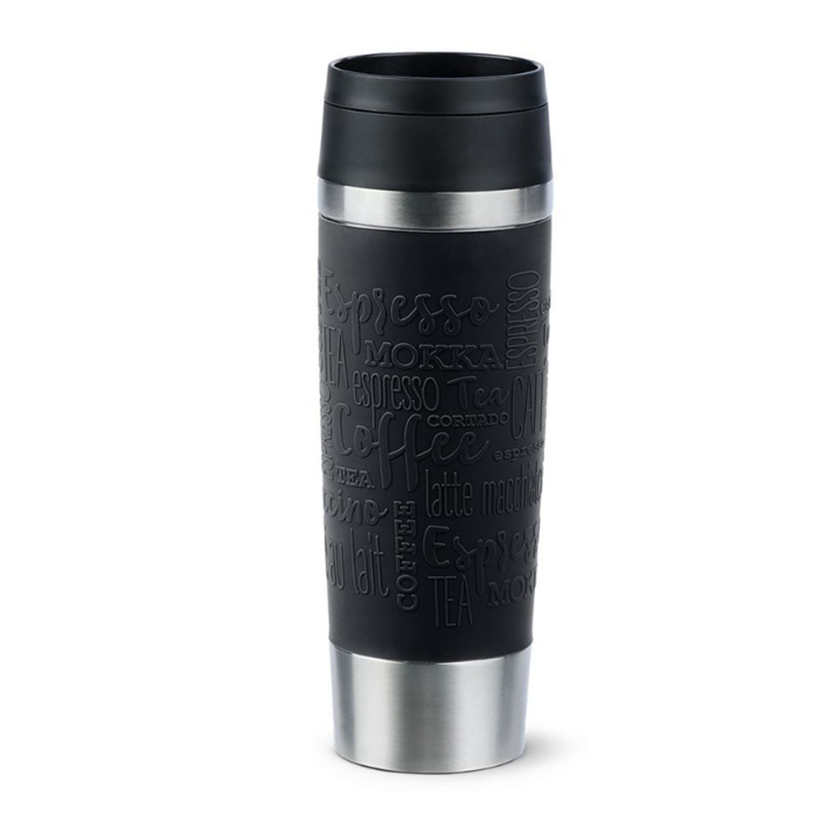 EMSA 515614 TRAVEL MUG Grande Isolierbecher 0,5 L Edelstahl