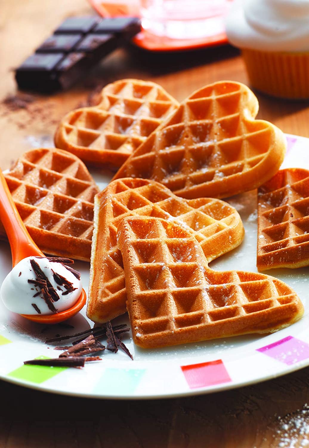 TEFAL WM 310 D Herzwaffeleisen