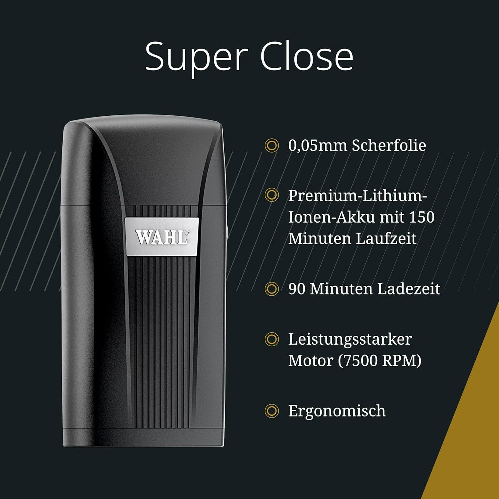 WAHL Super Close Herrenrasierer