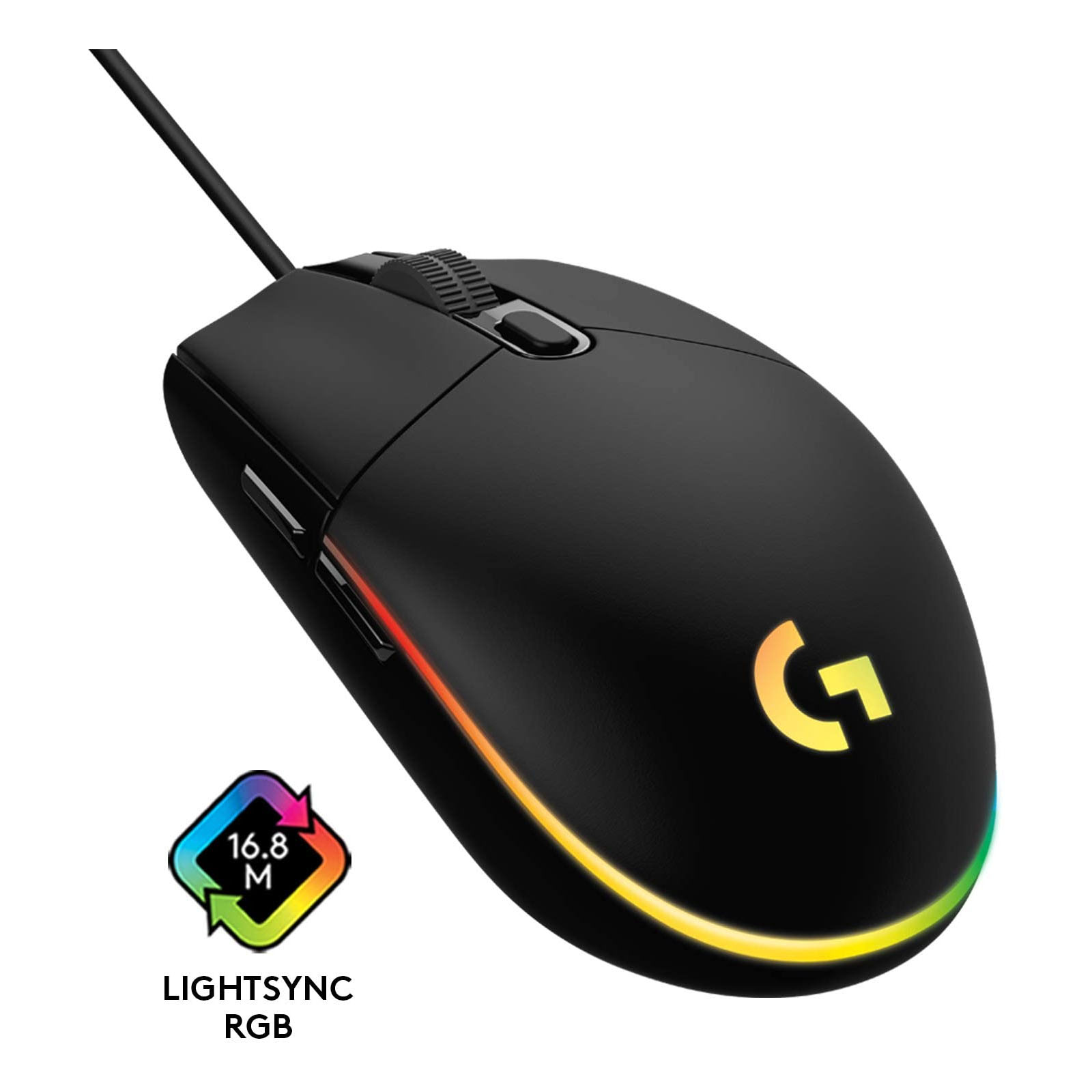 Logitech G203 Lightsync Black