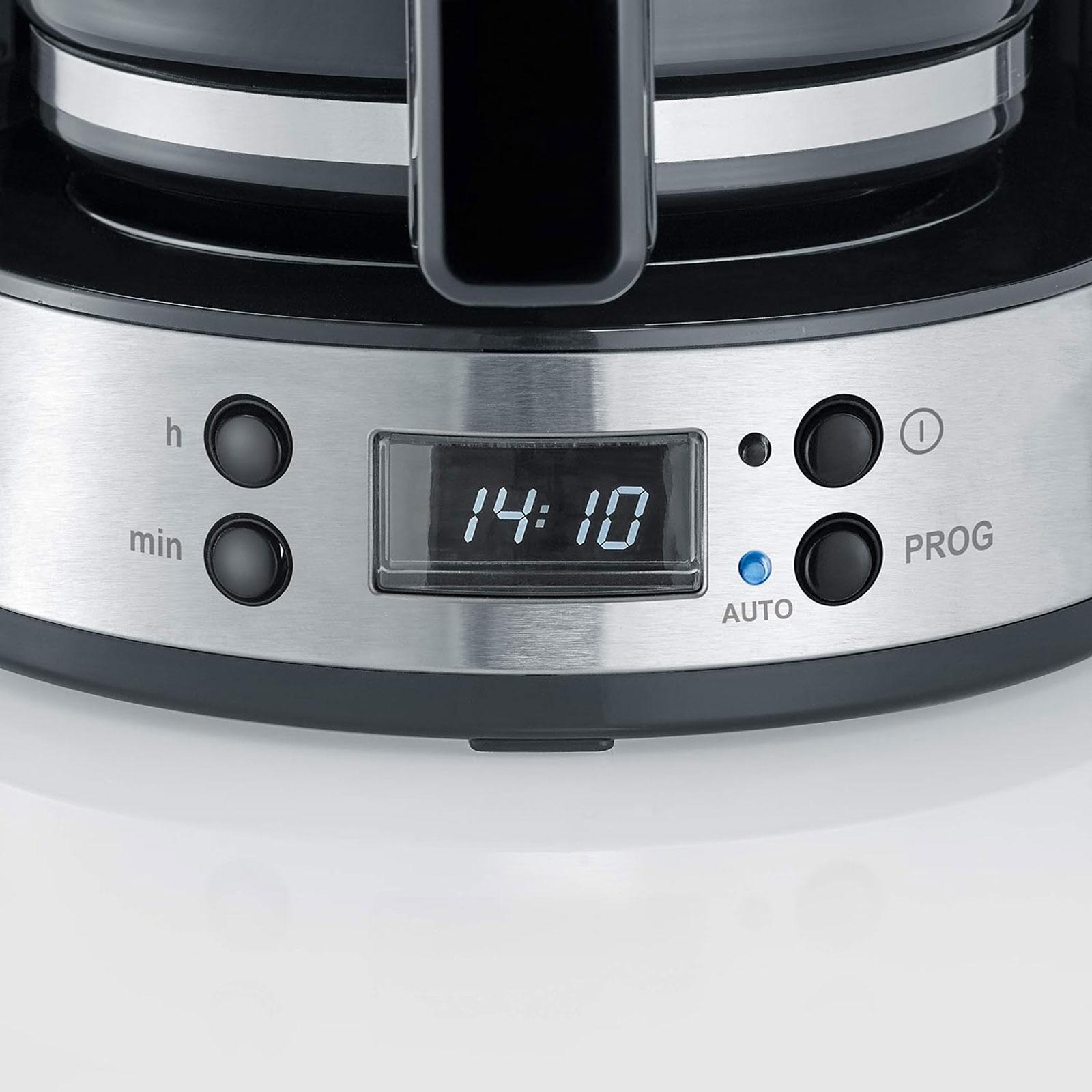 Severin KA 4826 TypeSwitch Timer Kaffeeautomat gebürsteter Edelstahl / schwarz