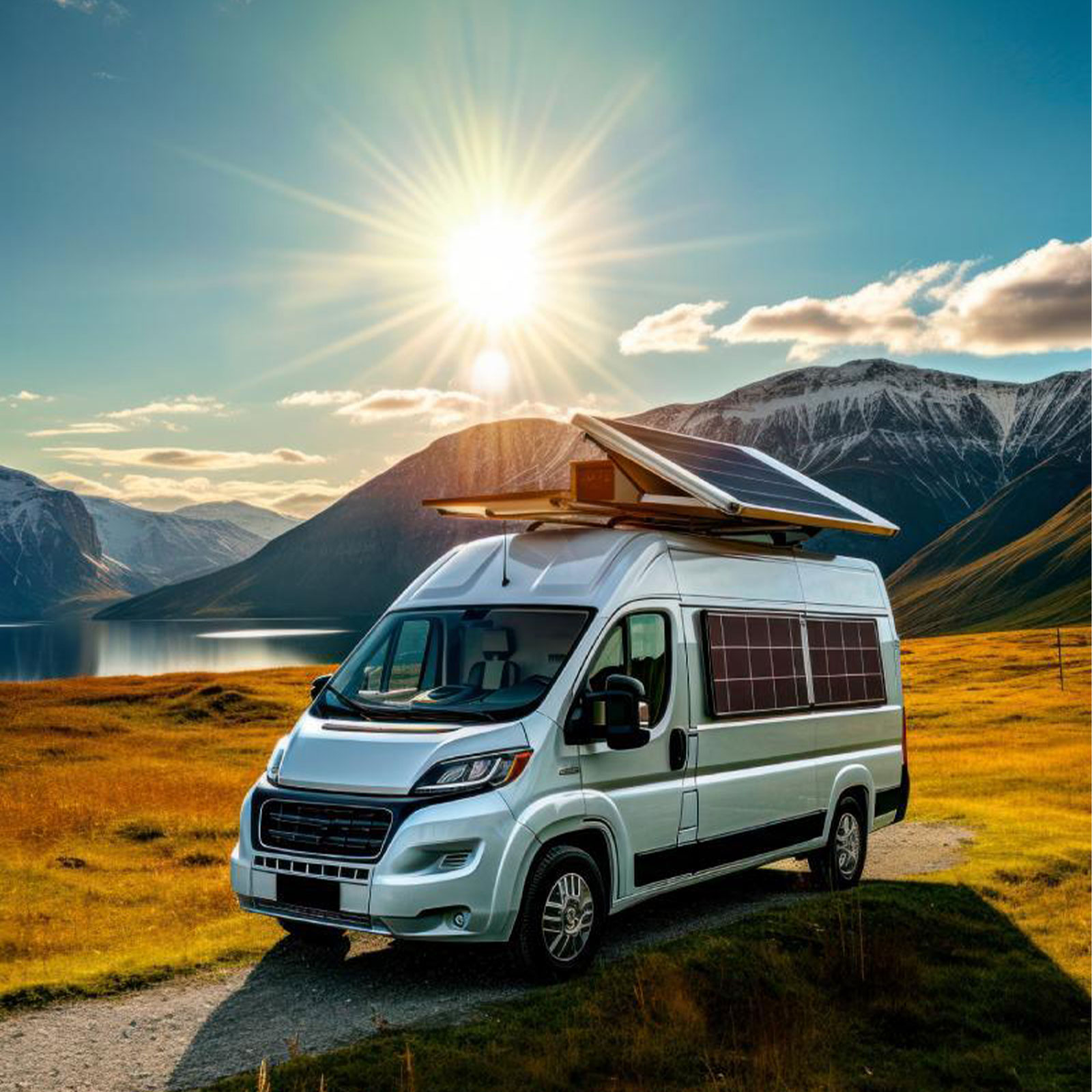 APE 200 Watt Solar Komplettsystem für Wohnmobile, Wohnwagen und Boote