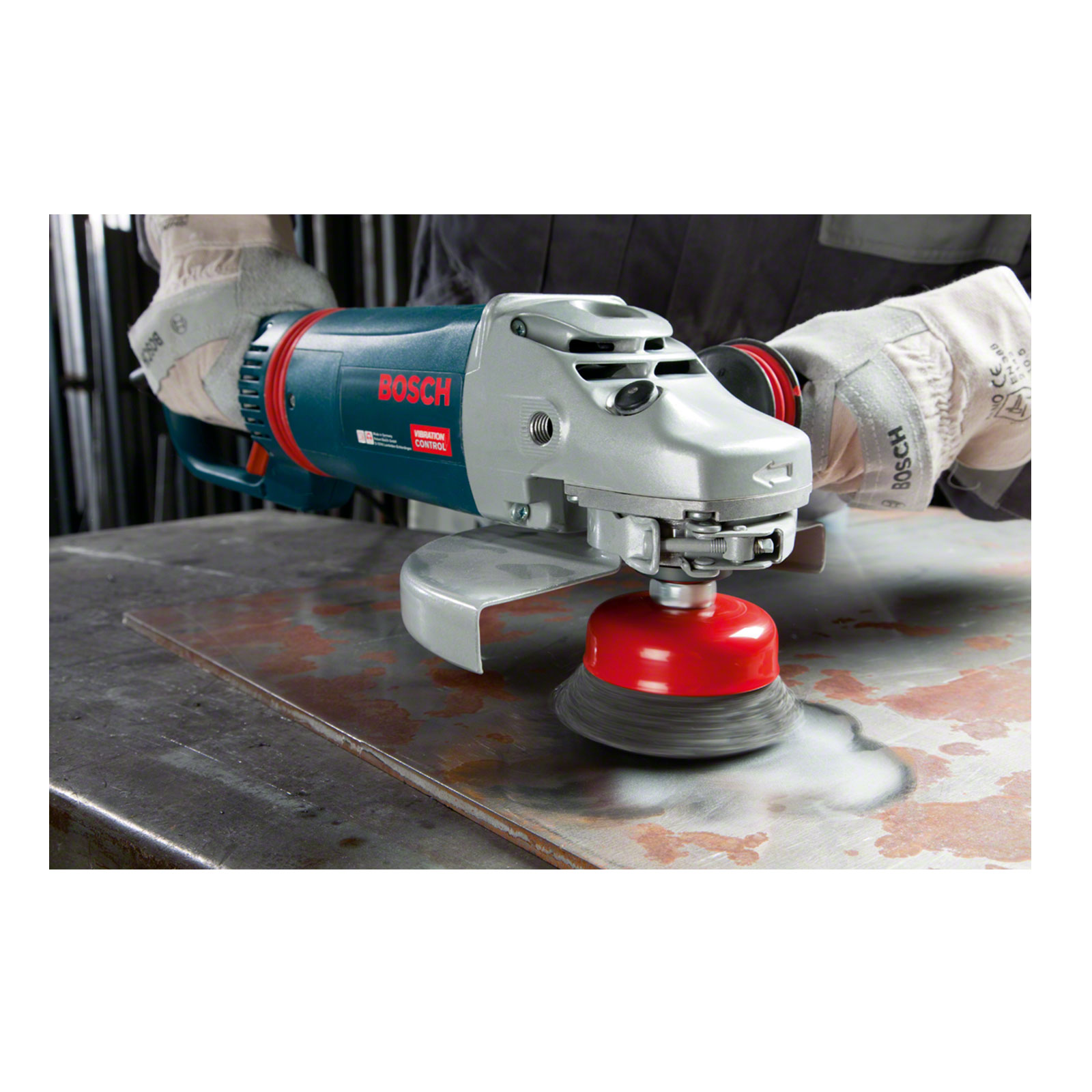 Bosch Professional Topfbürste M14 70mm,gew.,0.3mm Stahl Topfbuerste gewellt