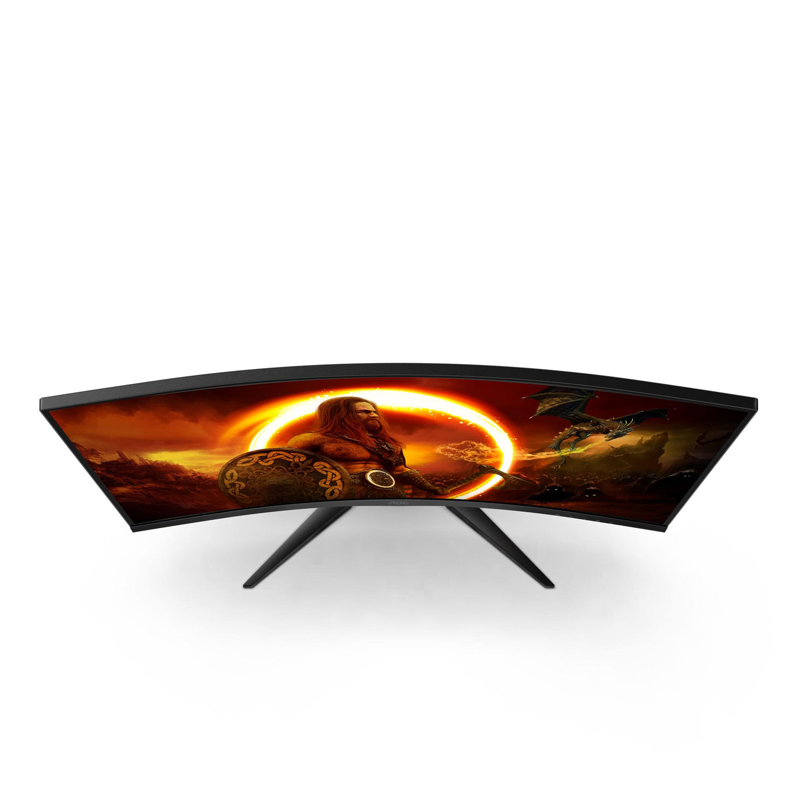 AOC Gaming-Monitor CQ32G2SE/BK, G2, Schwarz, 31,5 Zoll Curved, WQHD, VA, 165 Hz, 1 ms (HDMI, DisplayPort, neigbar, FreeSync)