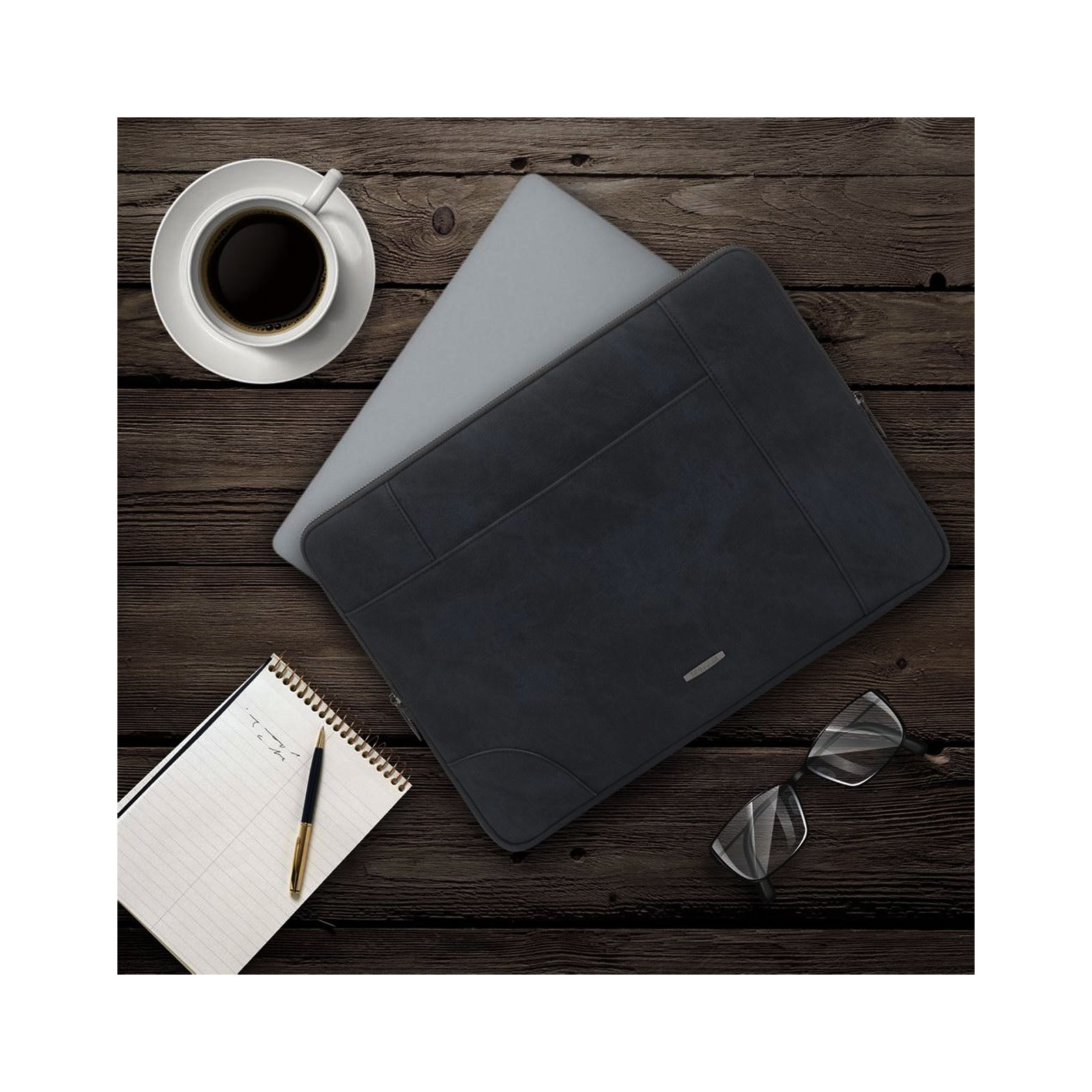 Rivacase 8905 Laptop-Hülle Vagar 15.6", schwarz Laptop-Sleeve