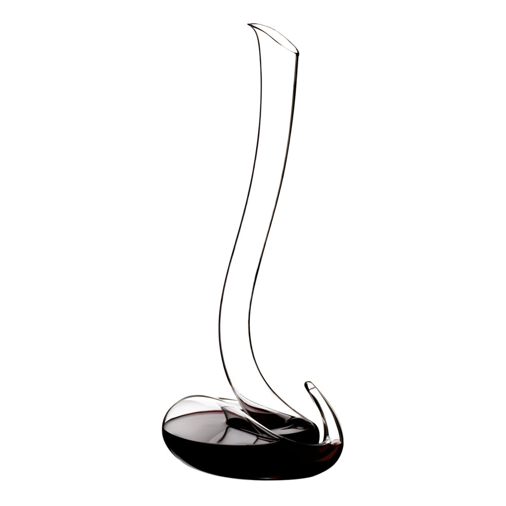 Riedel Dekanter Eve + 2 Riedel Sommeliers Black Tie Reifer Bordeaux inkl. Riedel Glas Reinigungskugeln
