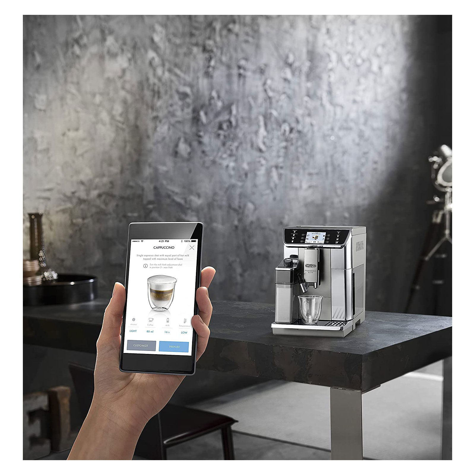 DeLonghi ECAM 656.55.MS Kaffeevollautomat Refurbished DeLonghi ECAM 656.55.MS Kaffeevollautomat Refurbished