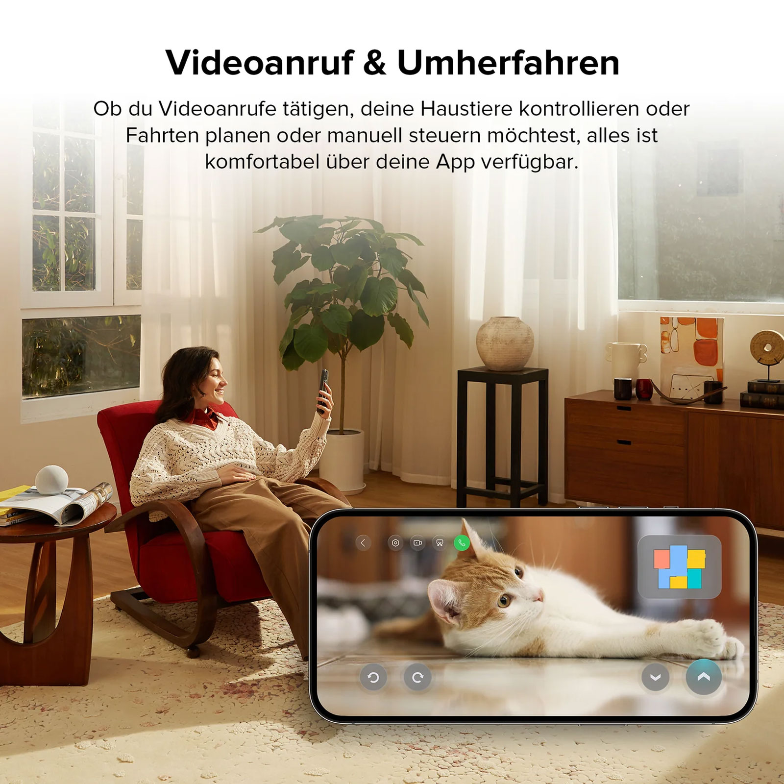 Roborock S8 MaxV Ultra weiß Saugroboter mit Wischfunktion (AI Navigation, Selbstreinigungsstation, Smart Home, 20mm Moppanhebung, bis zu 180 min. Laufzeit)