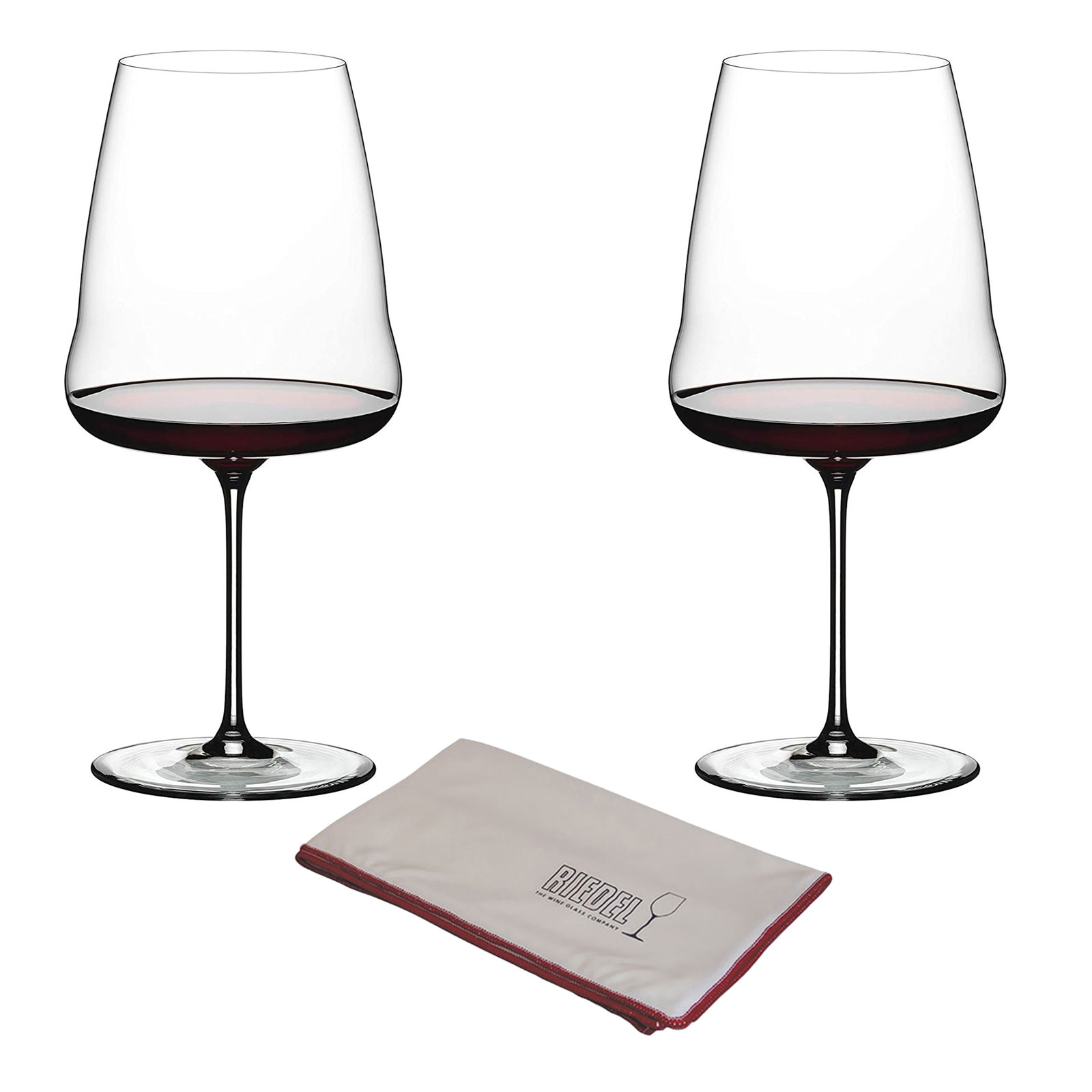 Riedel Winewings Cabernet Sauvignon-Weinglas 2 Gläser inkl.Poliertuch