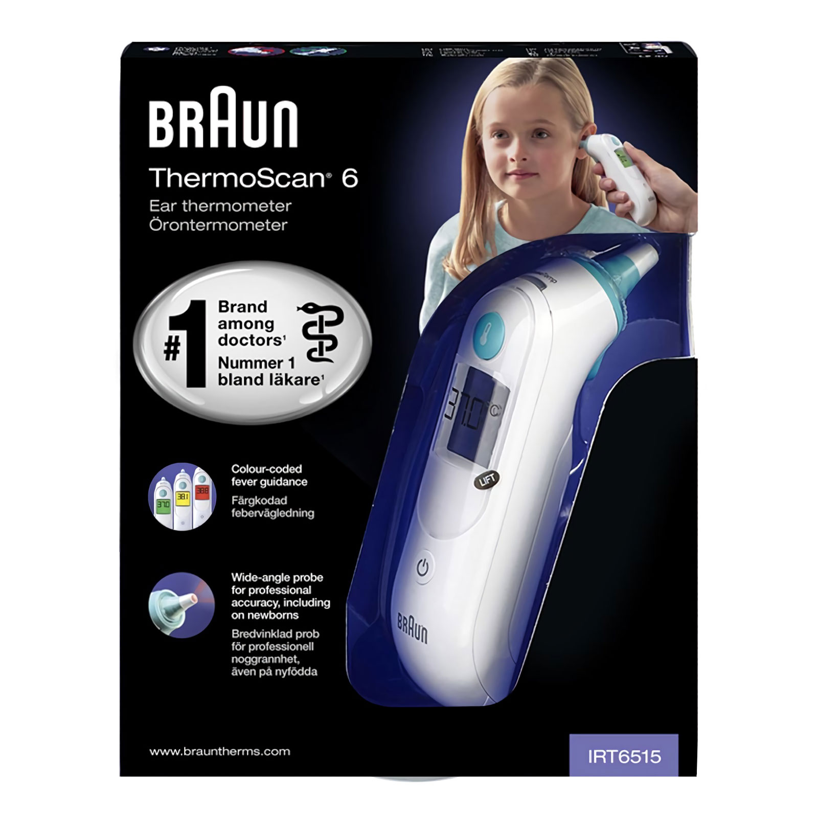 Braun IRT6515MNLA Infrarot-Ohrthermometer