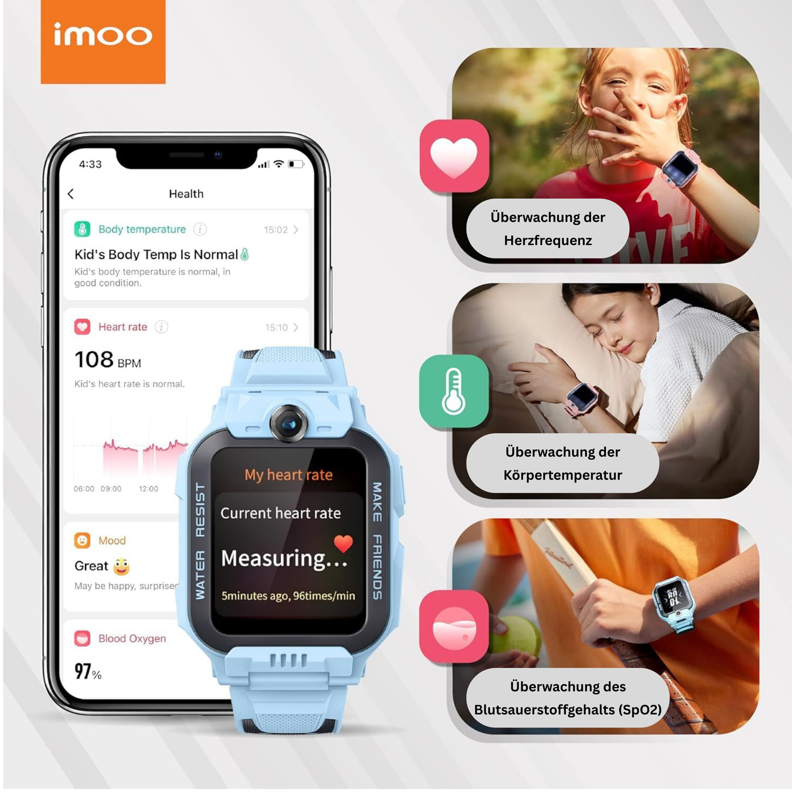 Imoo Watch Z7 blau Imoo Watch Z7 blau