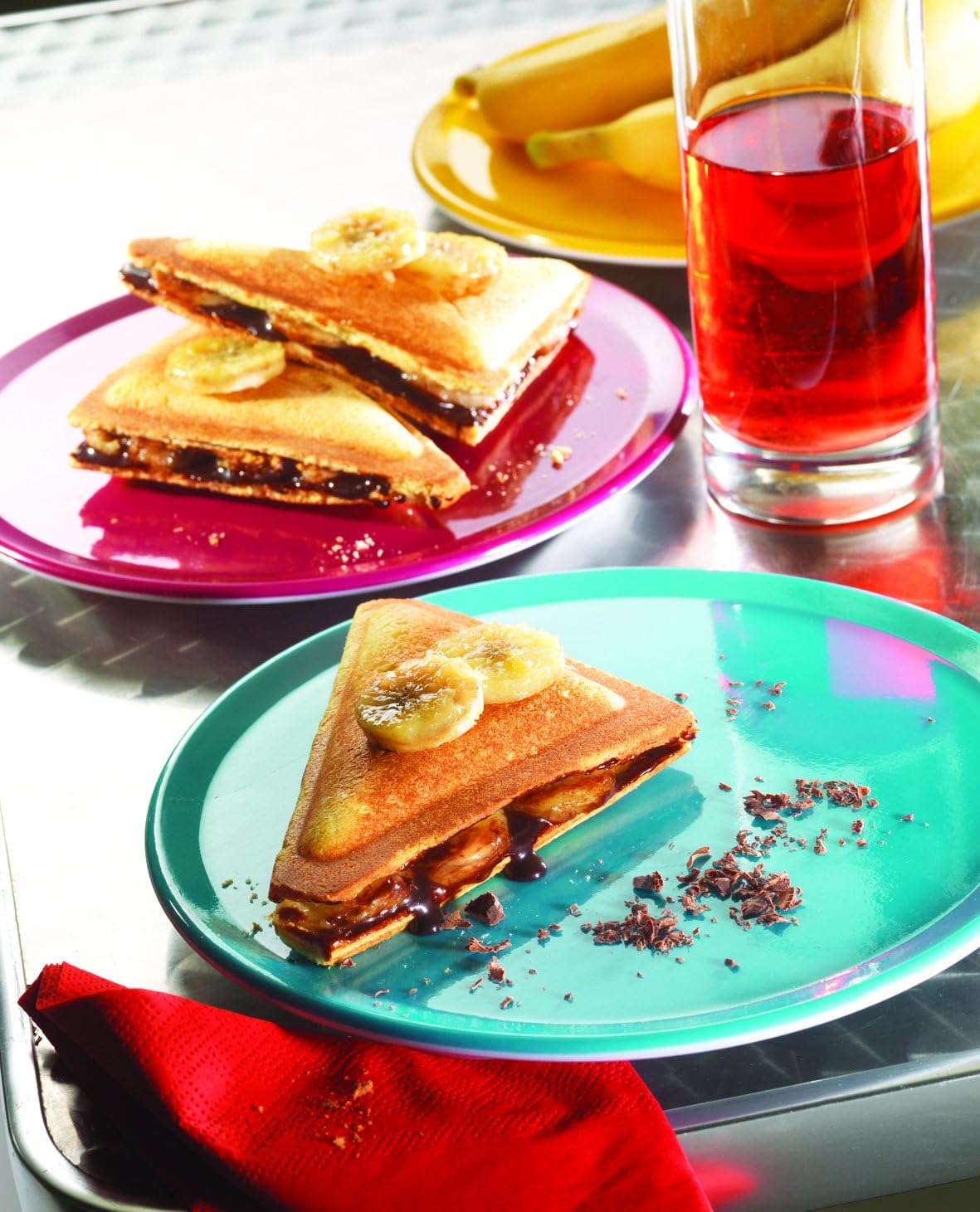 TEFAL XA 8002 Plattenset Snack Collection Sandwich