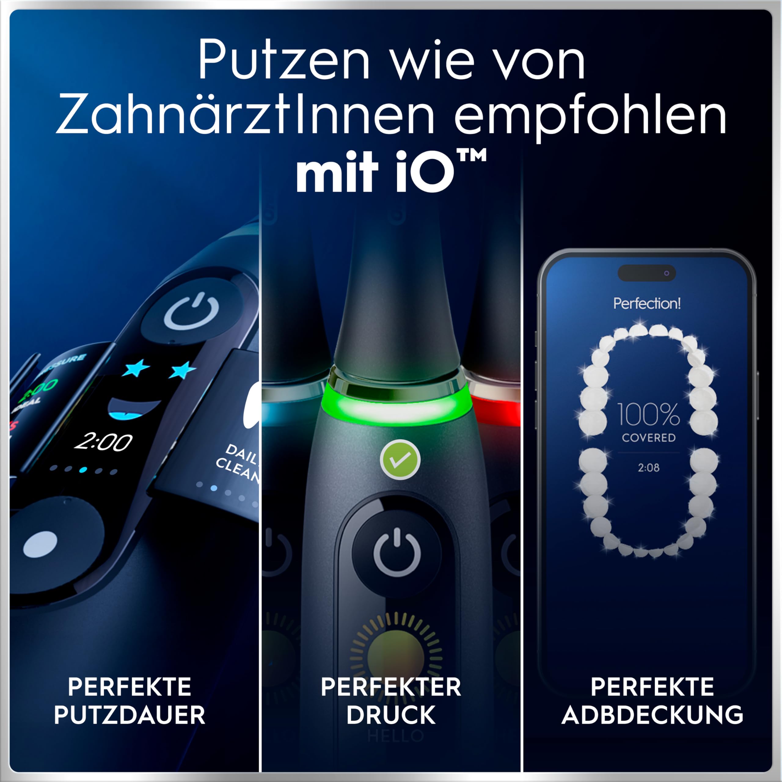 Oral-B iO Series 6 Elektrische Zahnbürste — Doppelpack