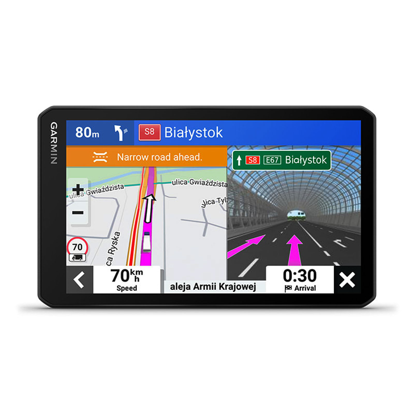 Garmin Dez LGV710, 7 Zoll LKW-Navi mit Digital Traffic Verkehrsinformationen (Europa und Südafrika)