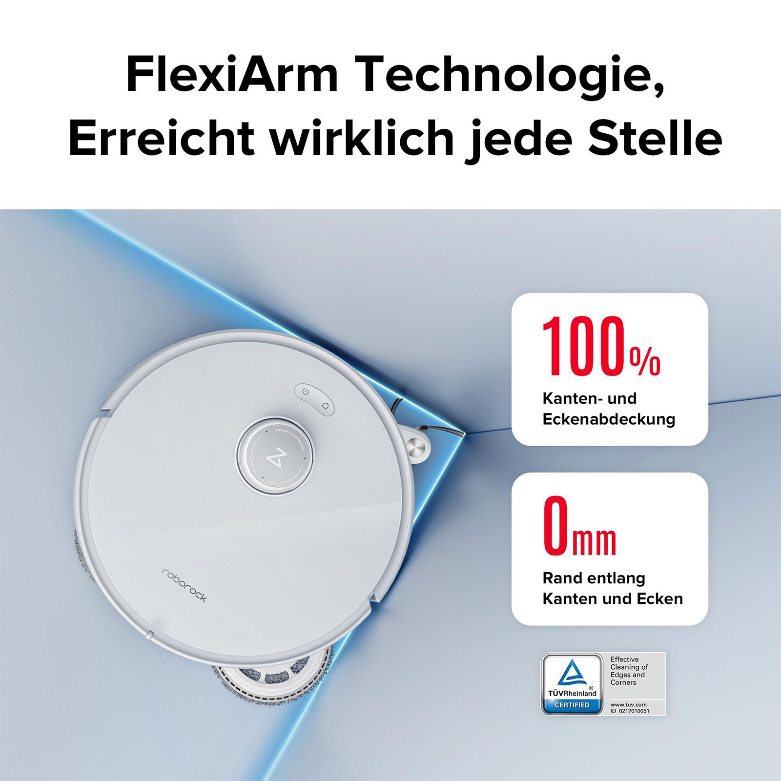Roborock Qrevo Curv Saugroboter mit Wischfunktion