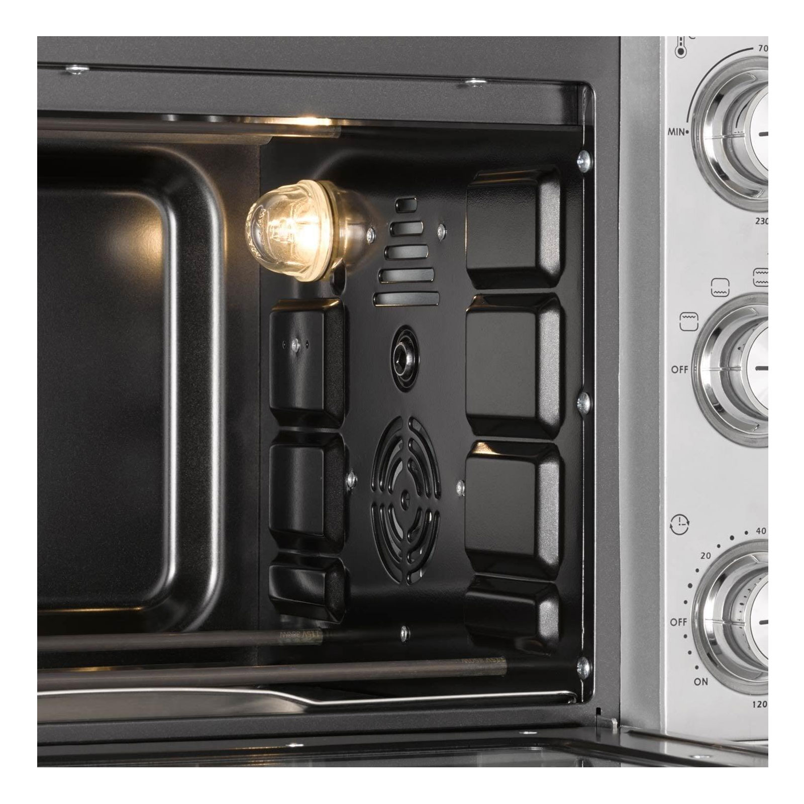 Caso 2976 TO 20 SilverStyle Mini-Backofen Caso 2976 TO 20 SilverStyle Mini-Backofen