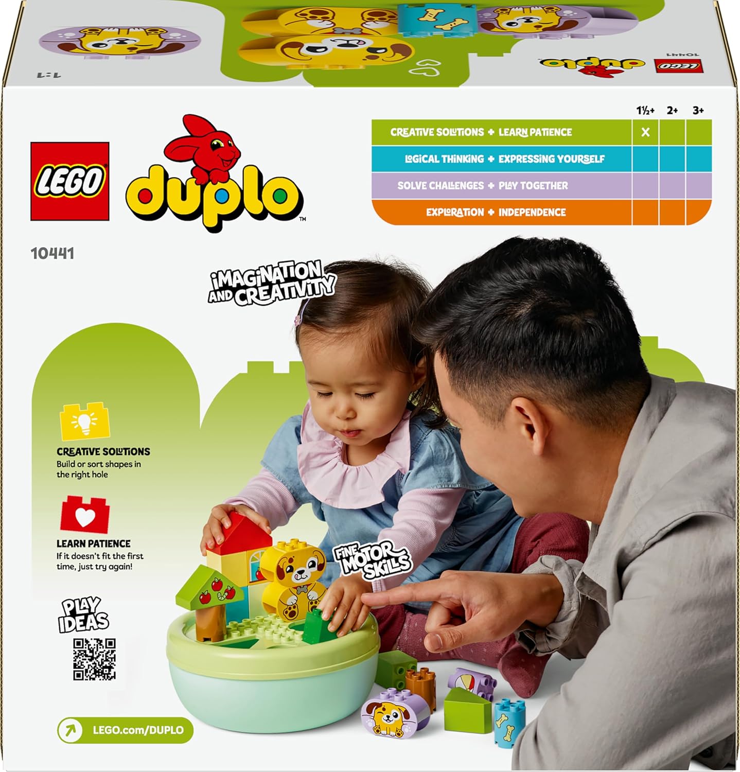 LEGO DUPLO Formsortierer: Welpenhaus 10441