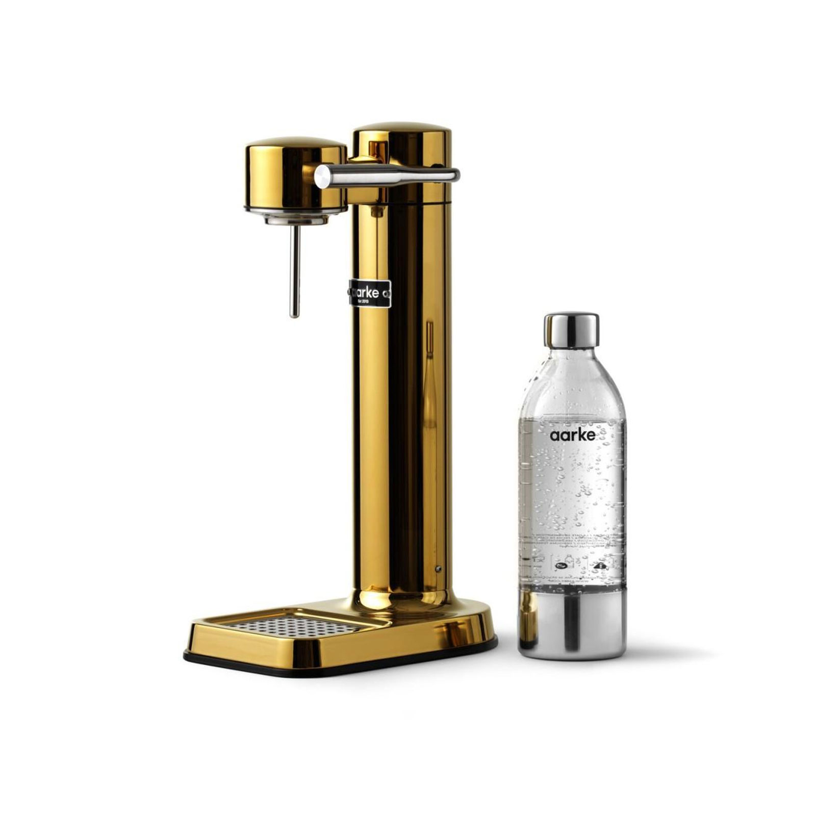 Aarke Carbonator 3 Wassersprudler mit Flasche gold