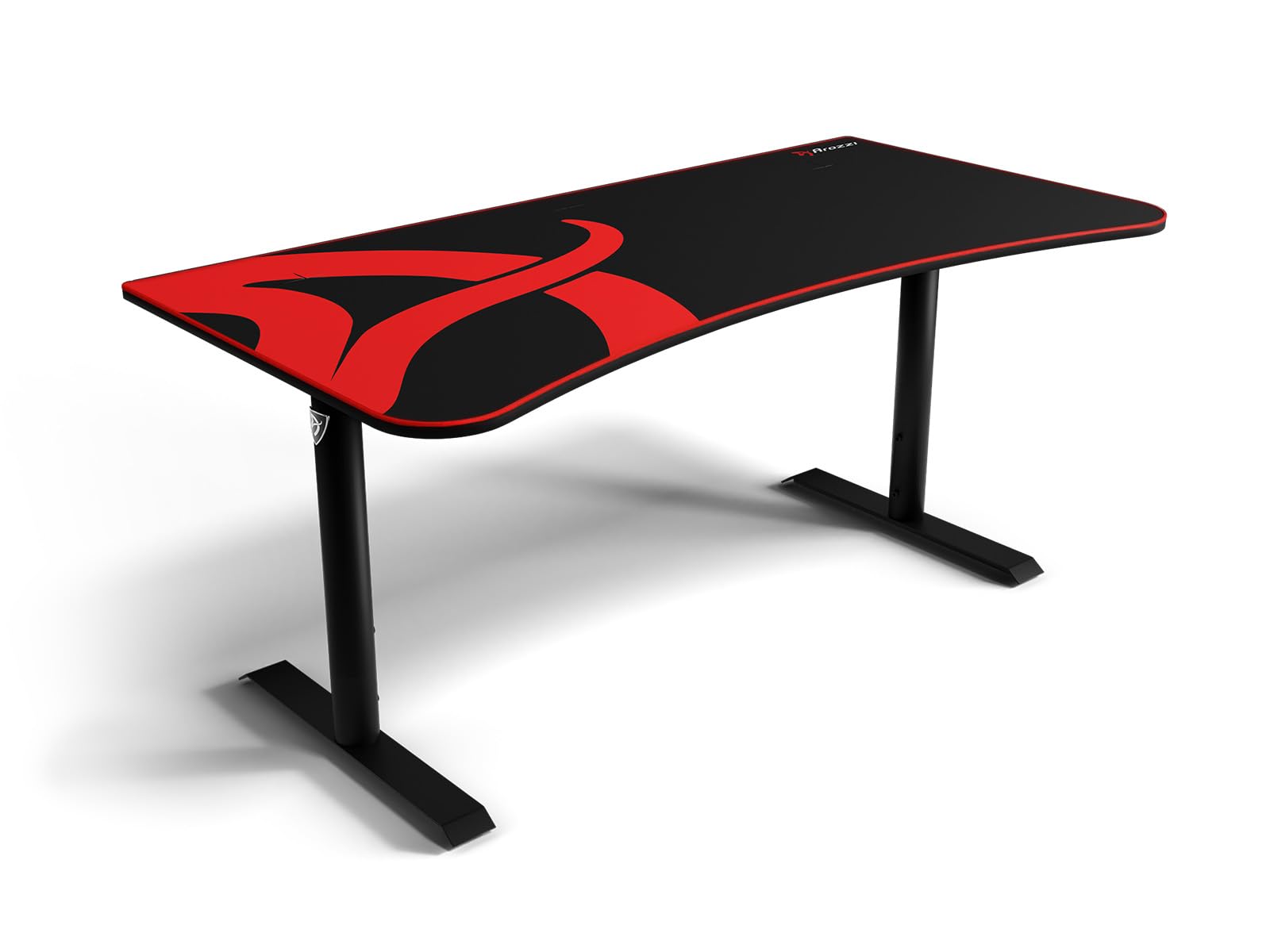 Arozzi Arena Black/Red Gaming-Tisch, 160 x 82 x 71-81 cm