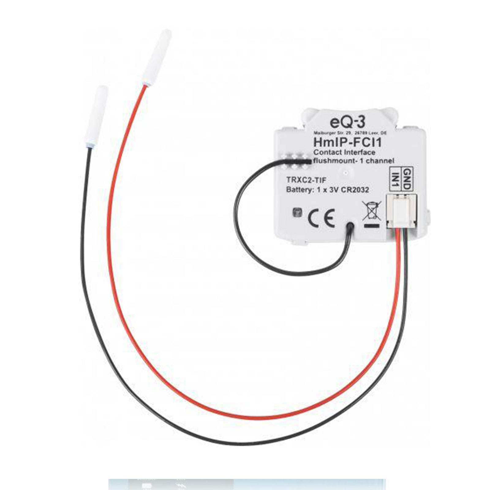 EQ-3 HMIP Kontakt - Schnittstelle Unterputz