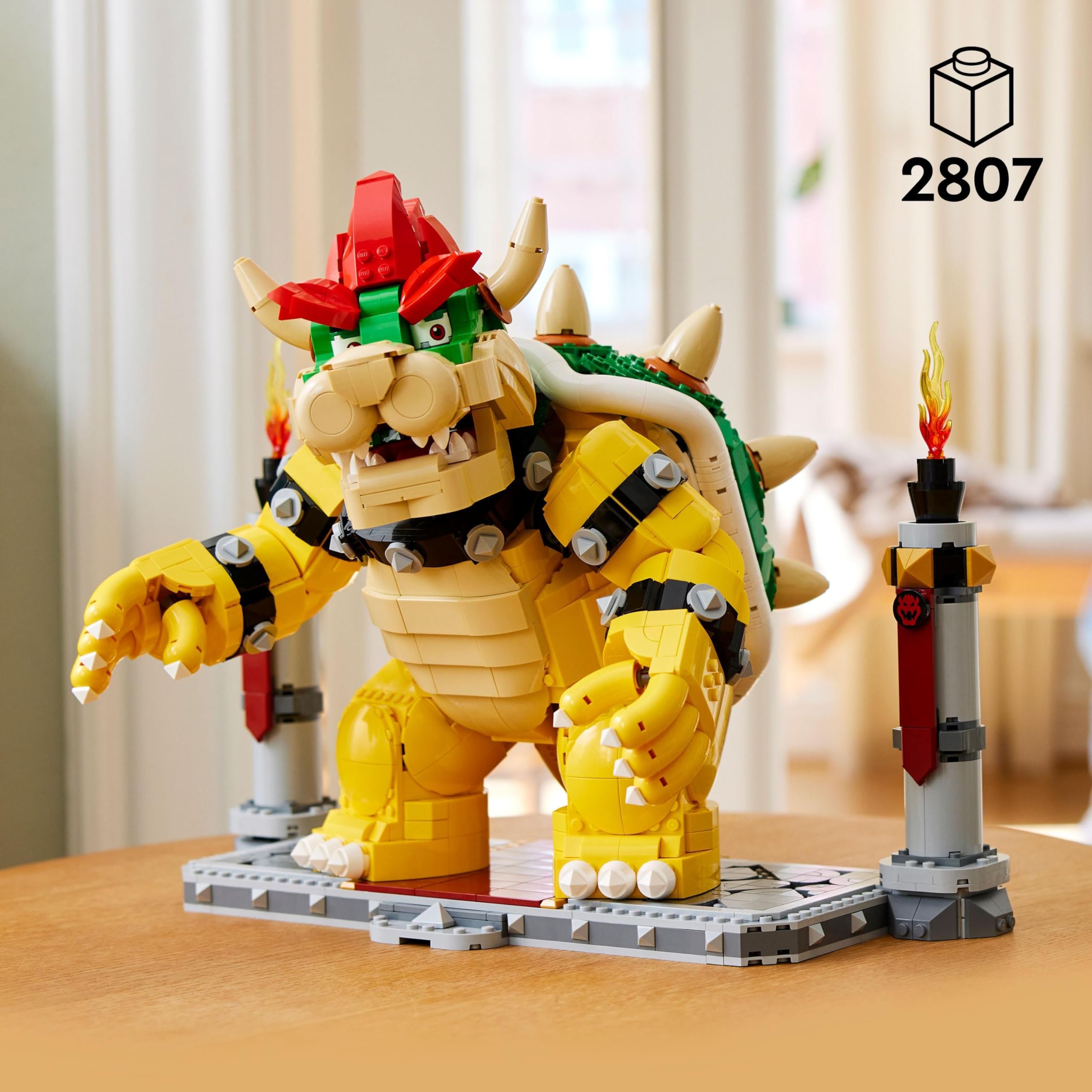 LEGO Super Mario Der mächtige Bowser, 3D-Modell-Bausatz 71411
