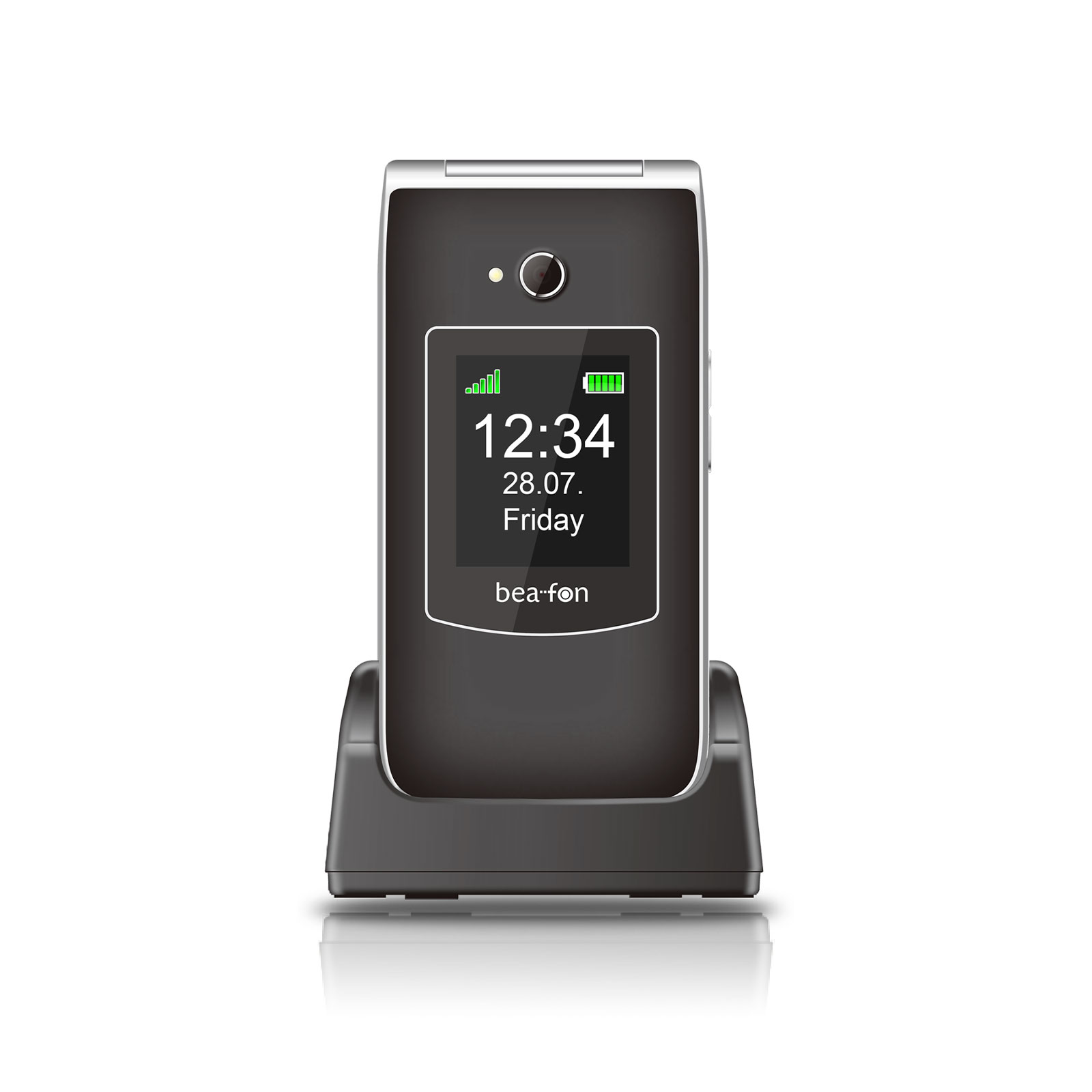 Beafon SL645 Plus 2G silber-schwarz (2025) Handy