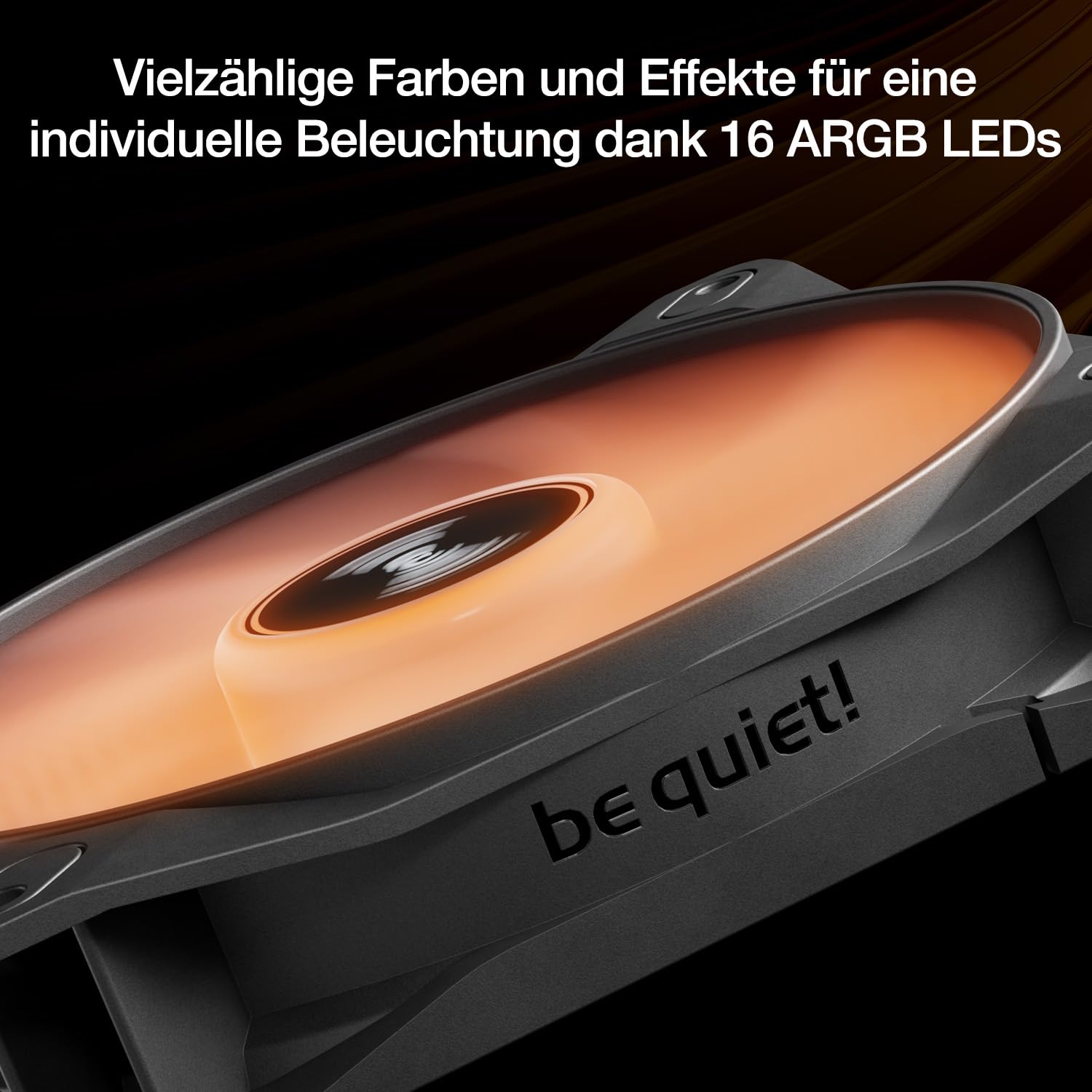 be quiet! Light Wings LX 120mm PWM Reverse Black Lüfter