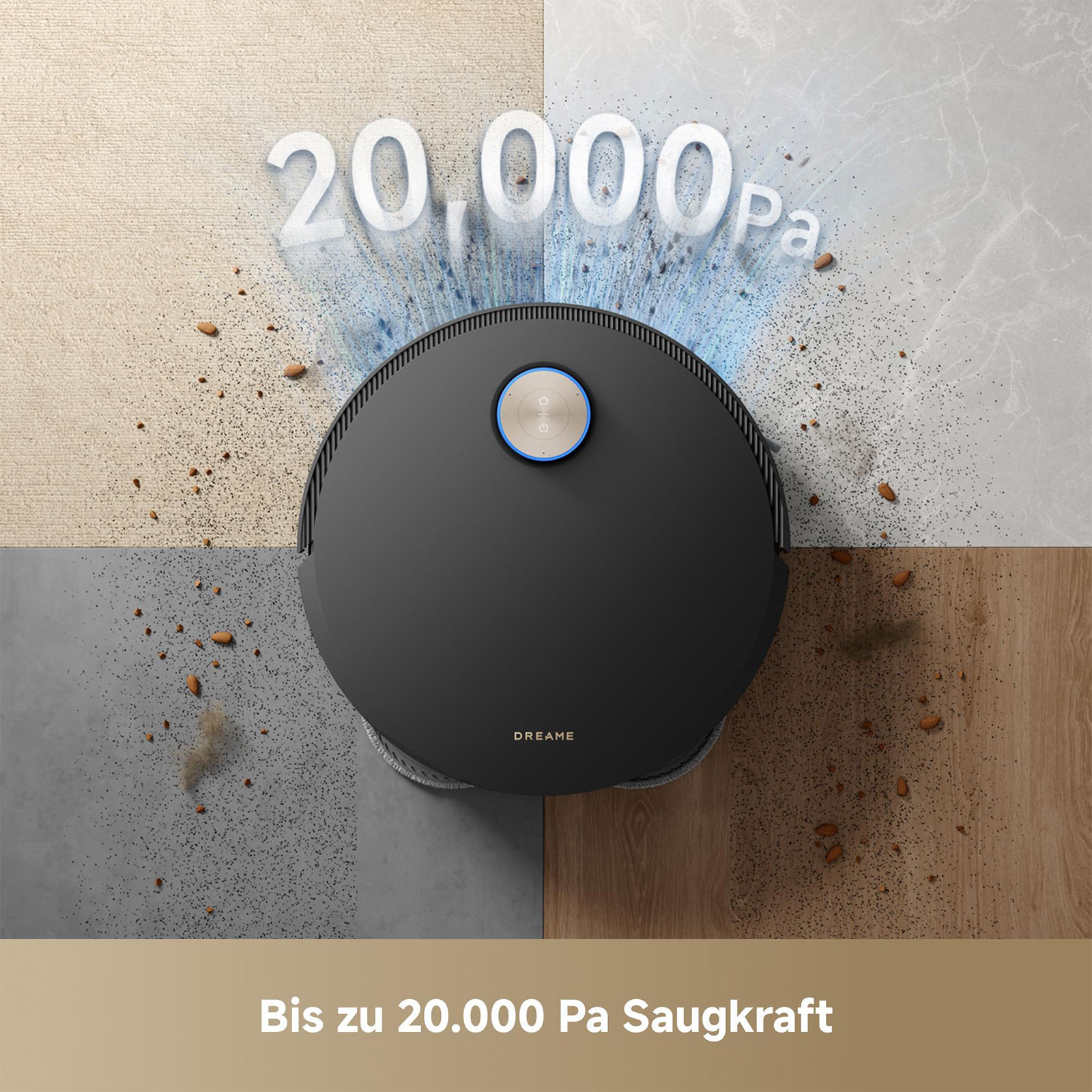 Dreame X50 Master Saugroboter mit Wischfunktion