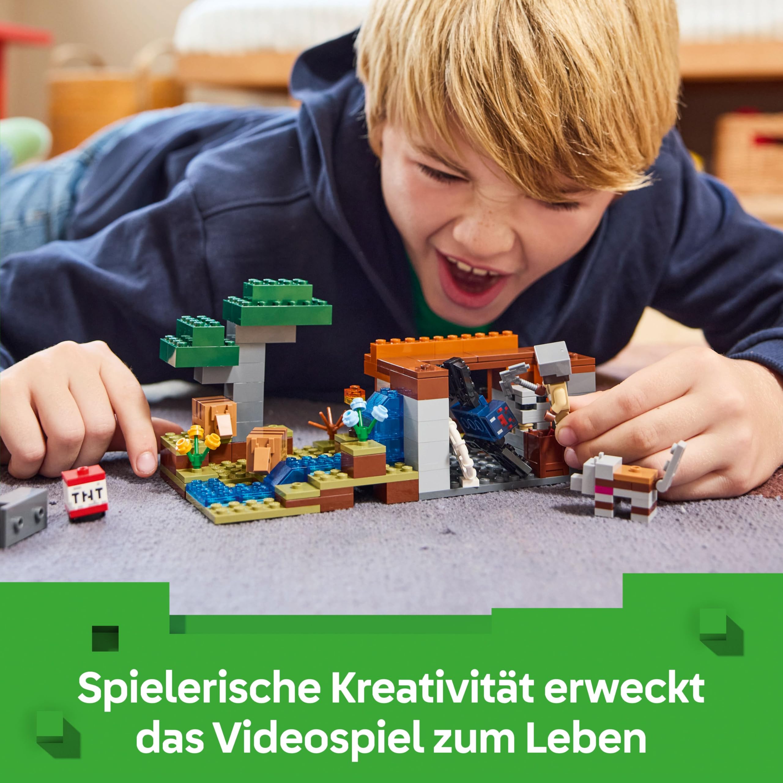 LEGO Minecraft Die Expedition zur Gürteltiermine 21269