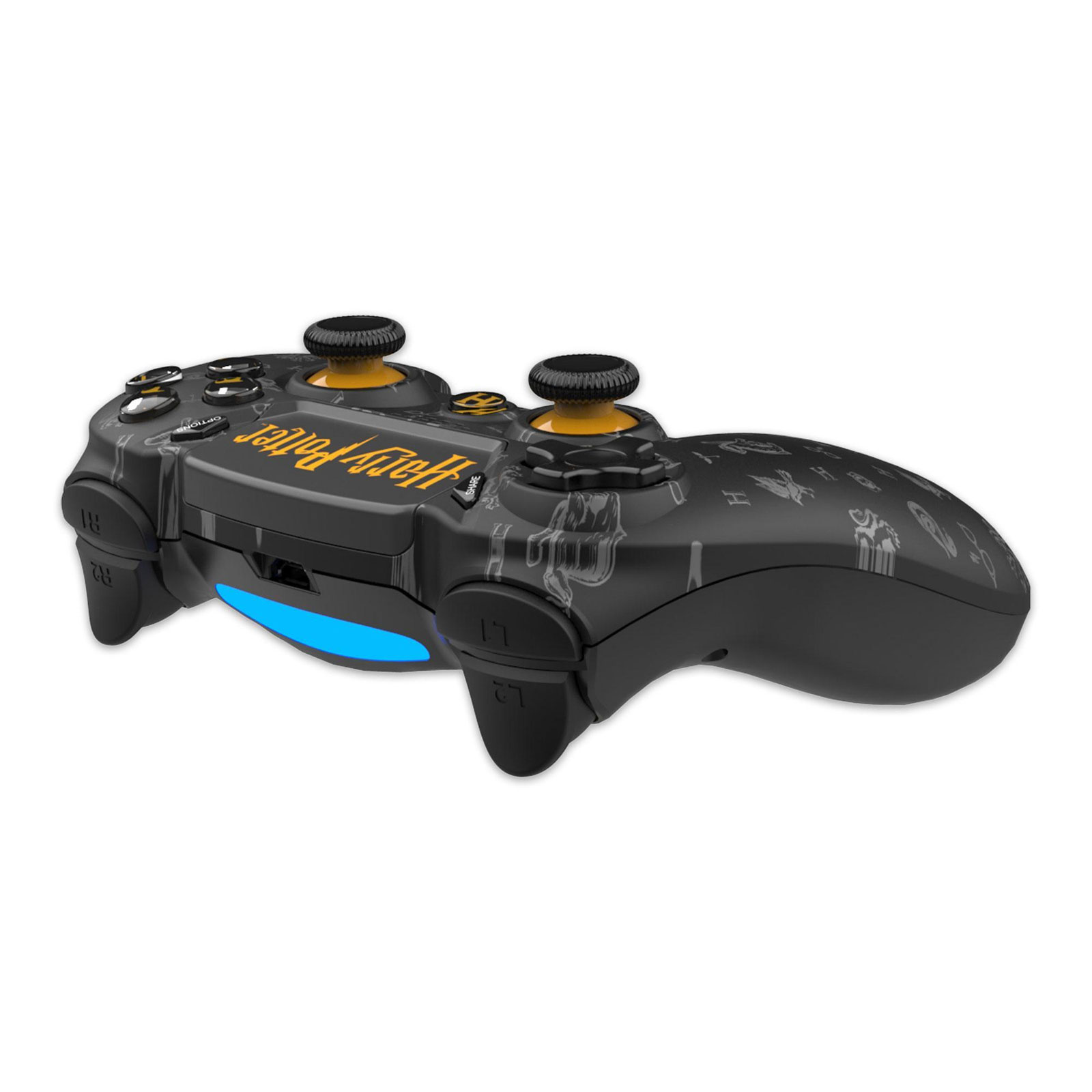 Freaks and Geeks Wireless PS4 Controller, Harry Potter, Schwarz