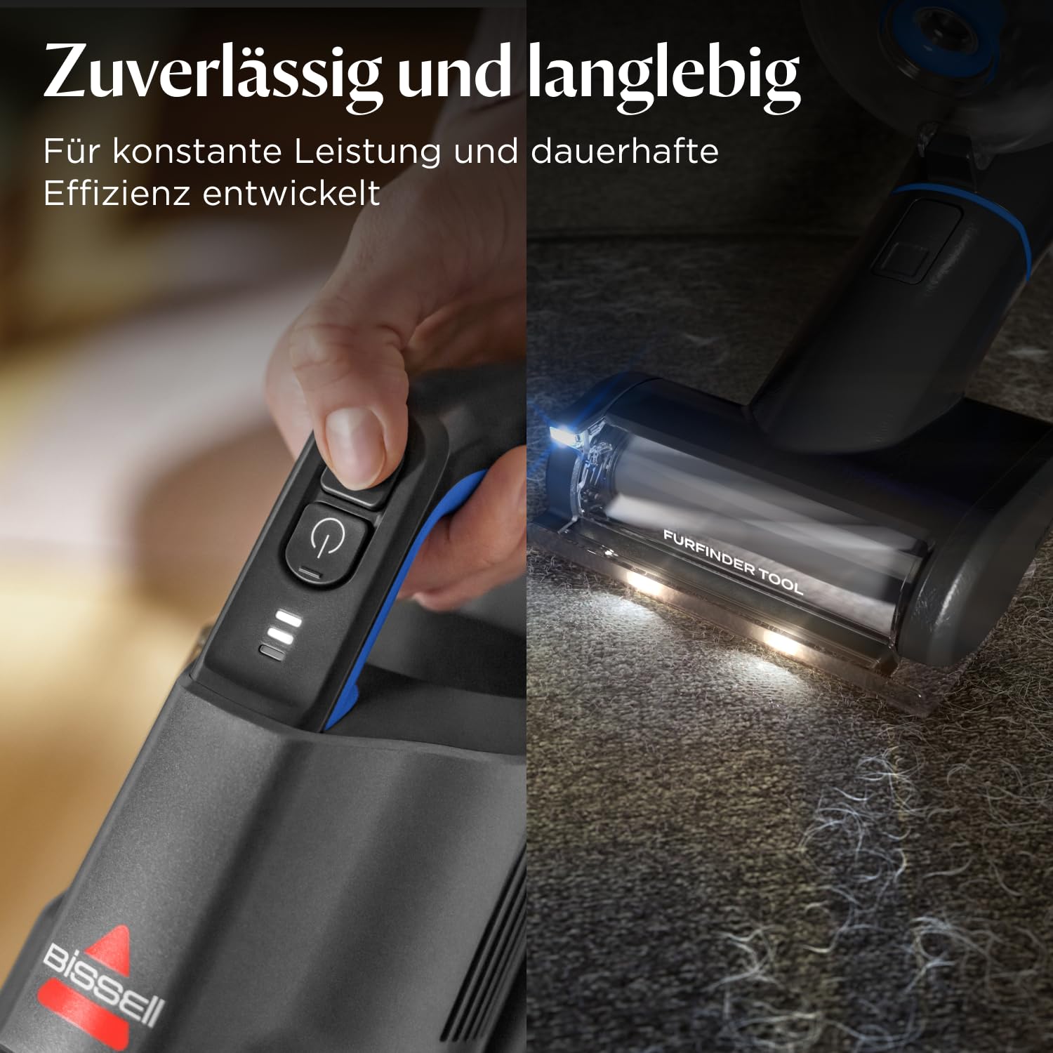 BISSELL 4140 PowerClean Wechselakku (zusätzlicher Akku für PowerClean FurFinder und FurGuard Staubsauger)
