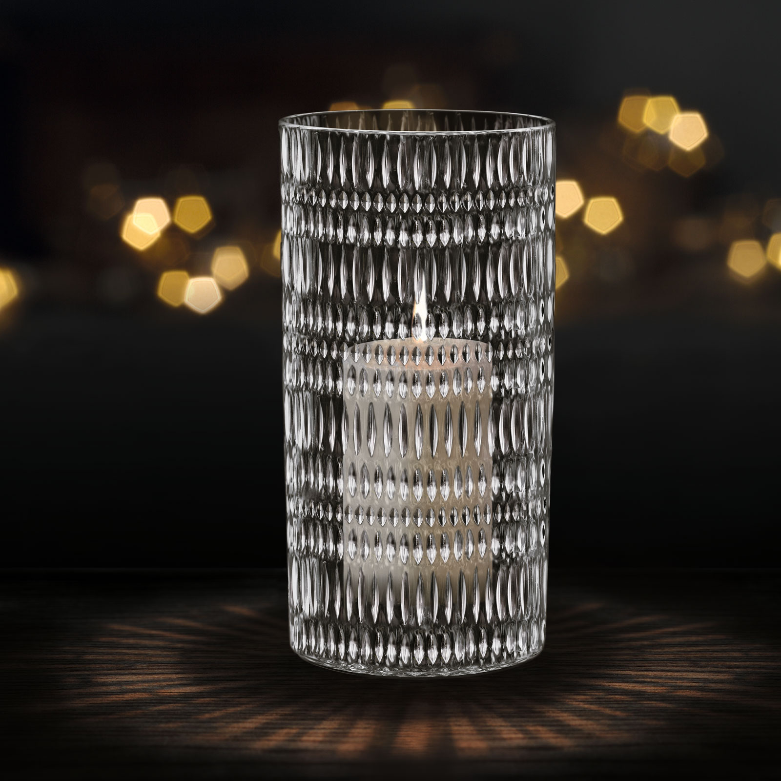 NACHTMANN 106018 Ethno Vase / Windlicht - 23cm 