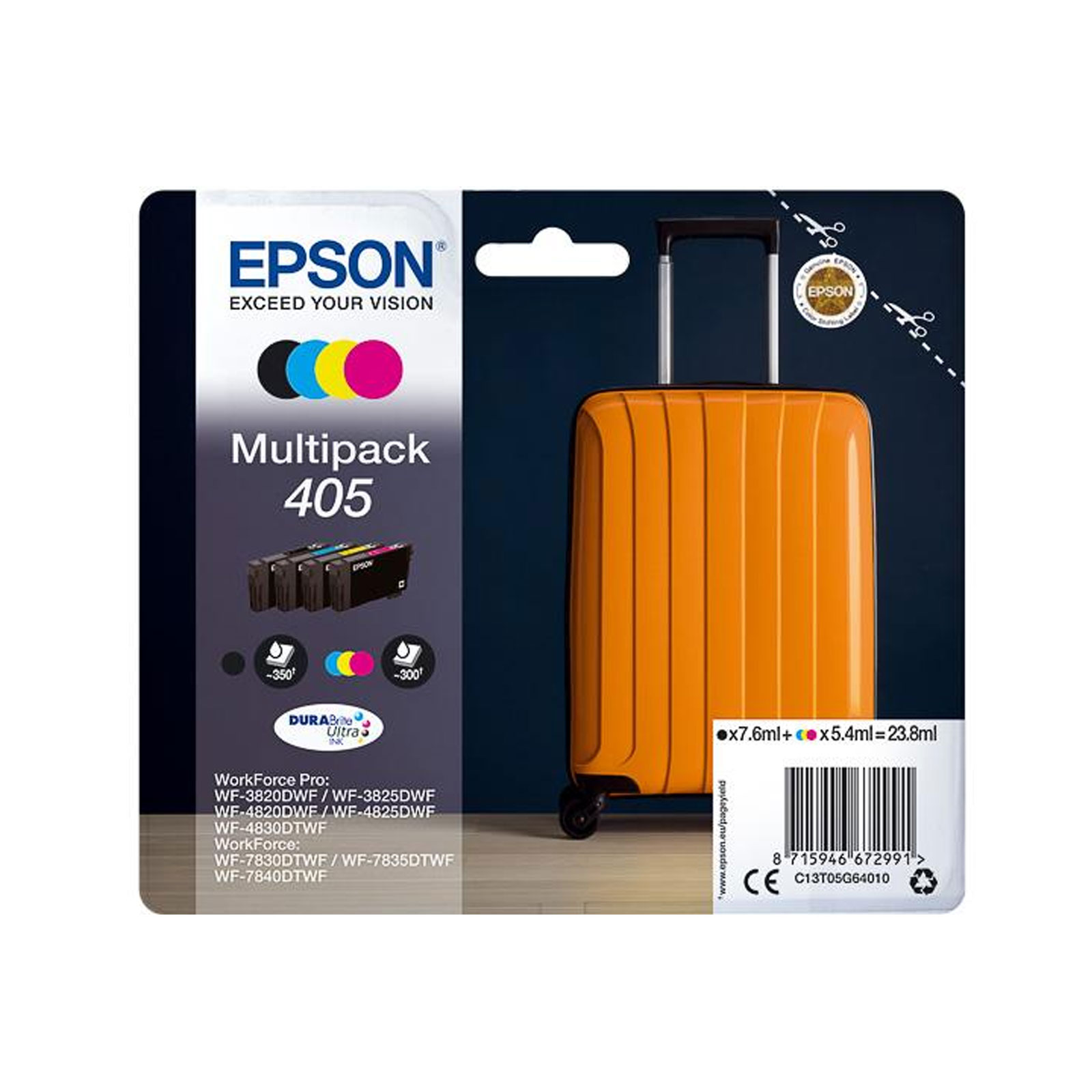 Epson 4-colours Multipack 405 Koffer Druckerpatrone