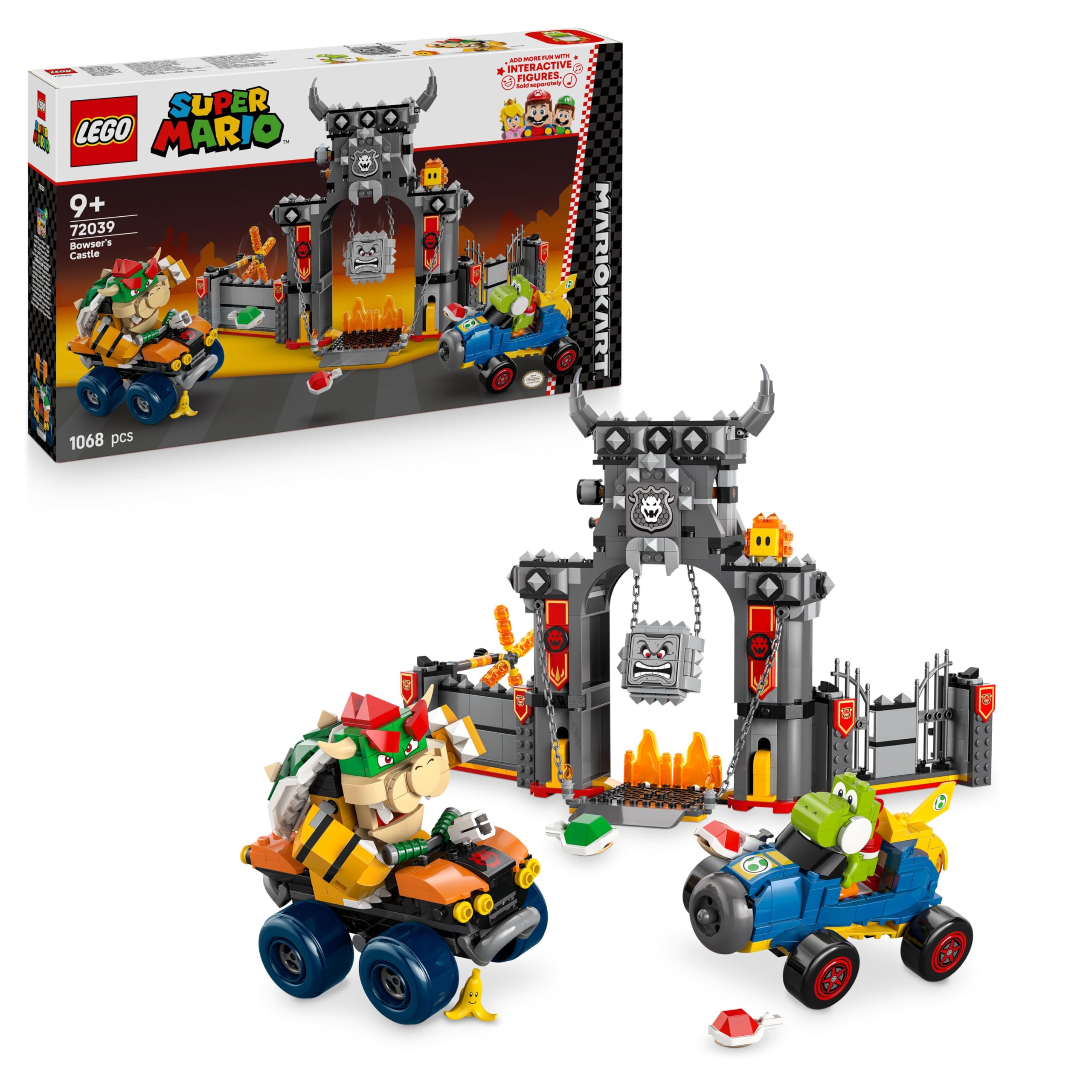 LEGO Super Mario: Mario Kart - Bowsers Schloss 72039