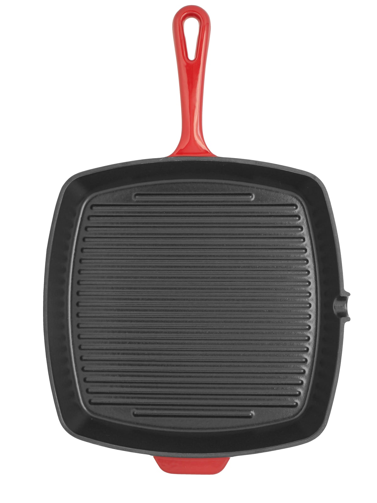ELO Gusseisen Grillpfanne 28 cm rot