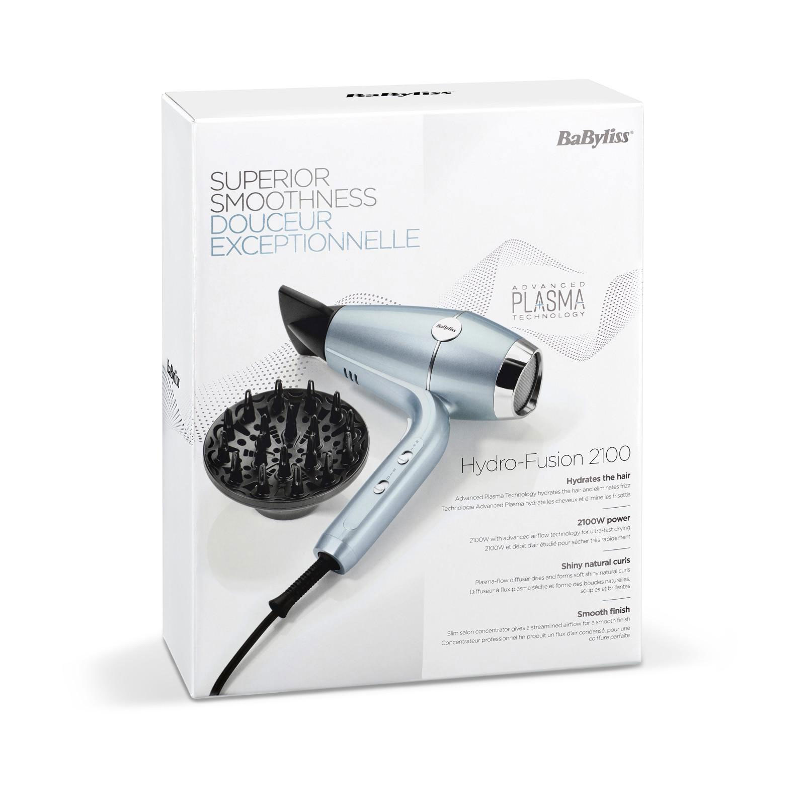 BABYLISS Haartrockner Hydro-Fusion 2100 D773DE