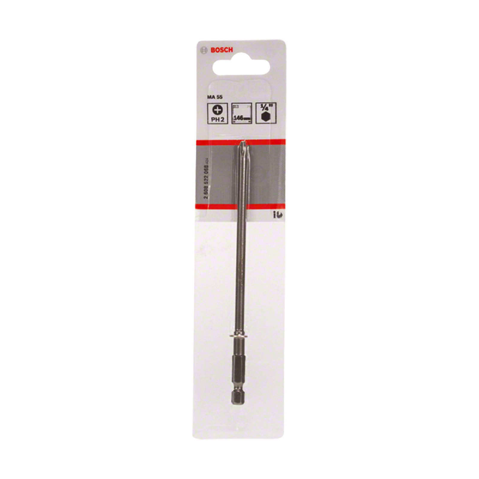 Bosch Professional Autofeed Bit fuer GSR PH2, 145mm Kreuzschlitz-Schraubendrehereinsatz