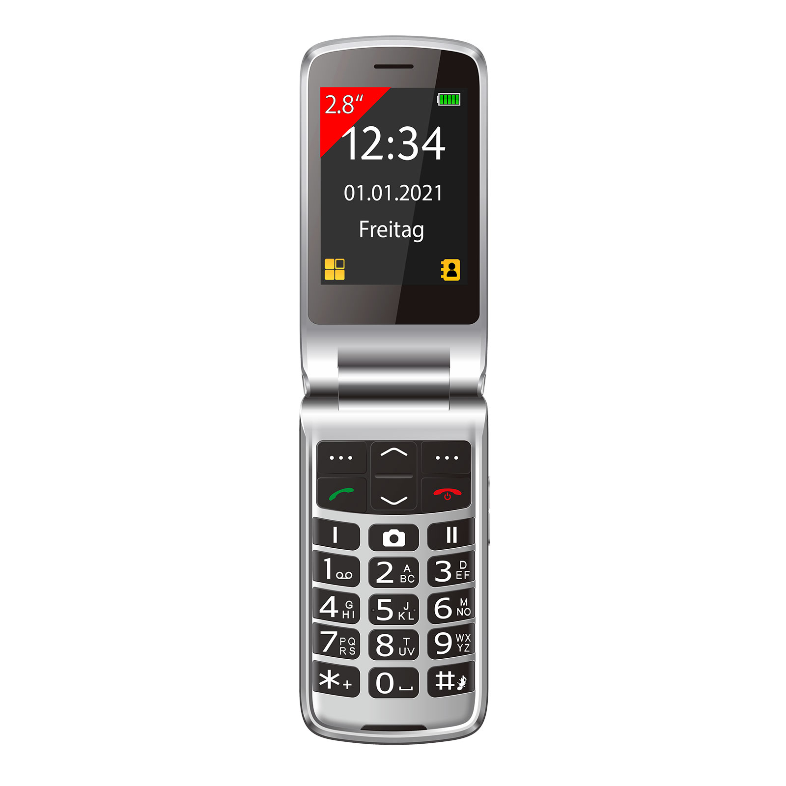 Beafon SL 645 silber Handy