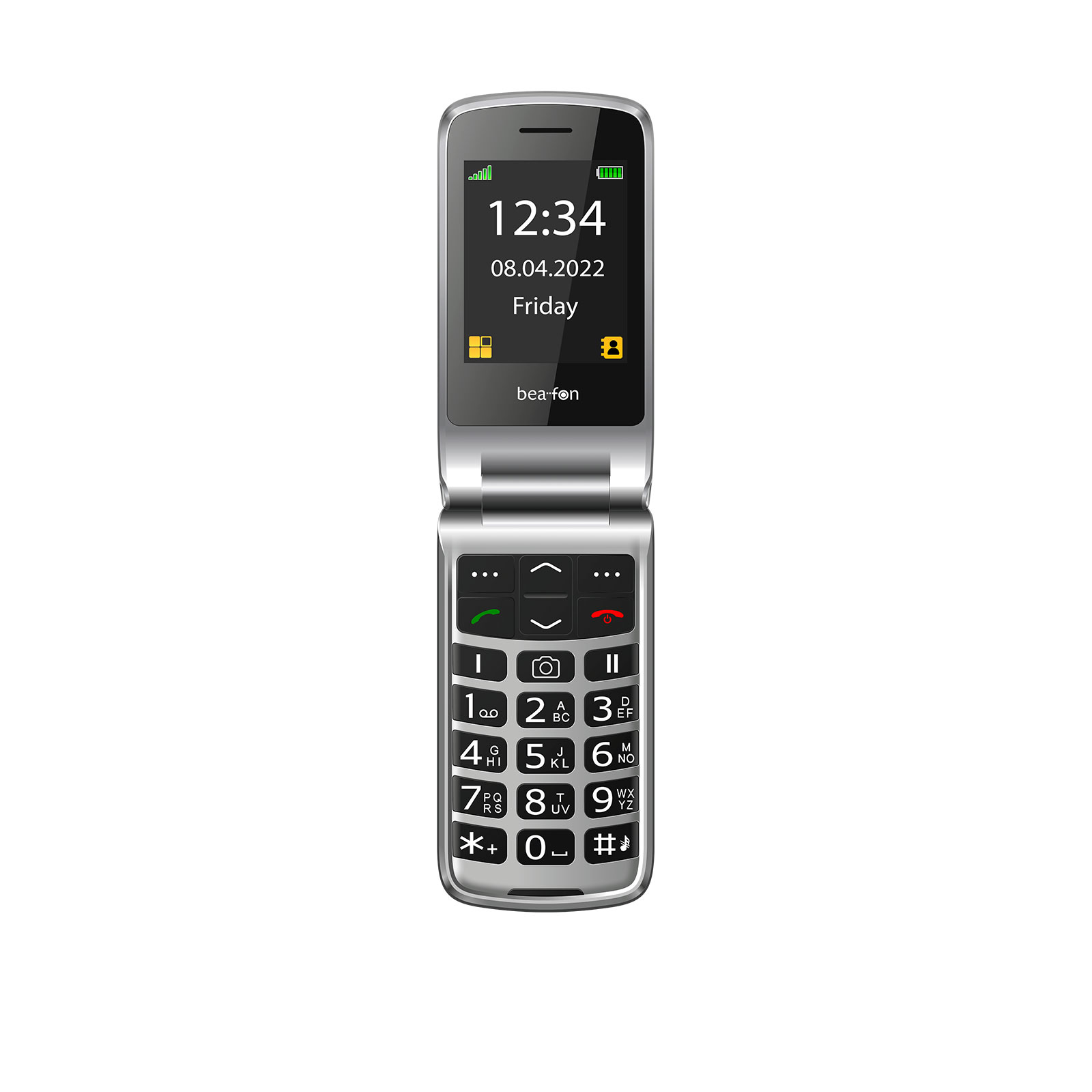 BEAFON SL605 schwarz Handy (Seniorenhandy, Klapp)