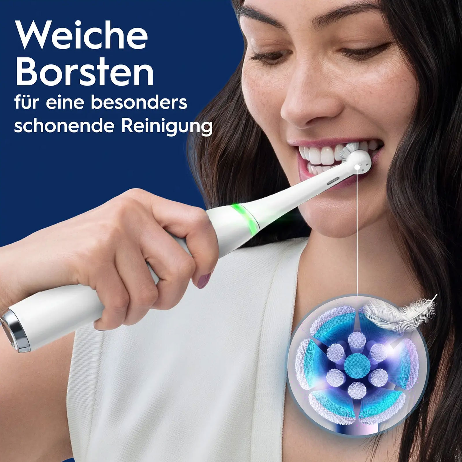 Oral-B iO9 Elektrische Zahnbürste 3D-Zahnflächenanalyse 7 Reinigungsstufen