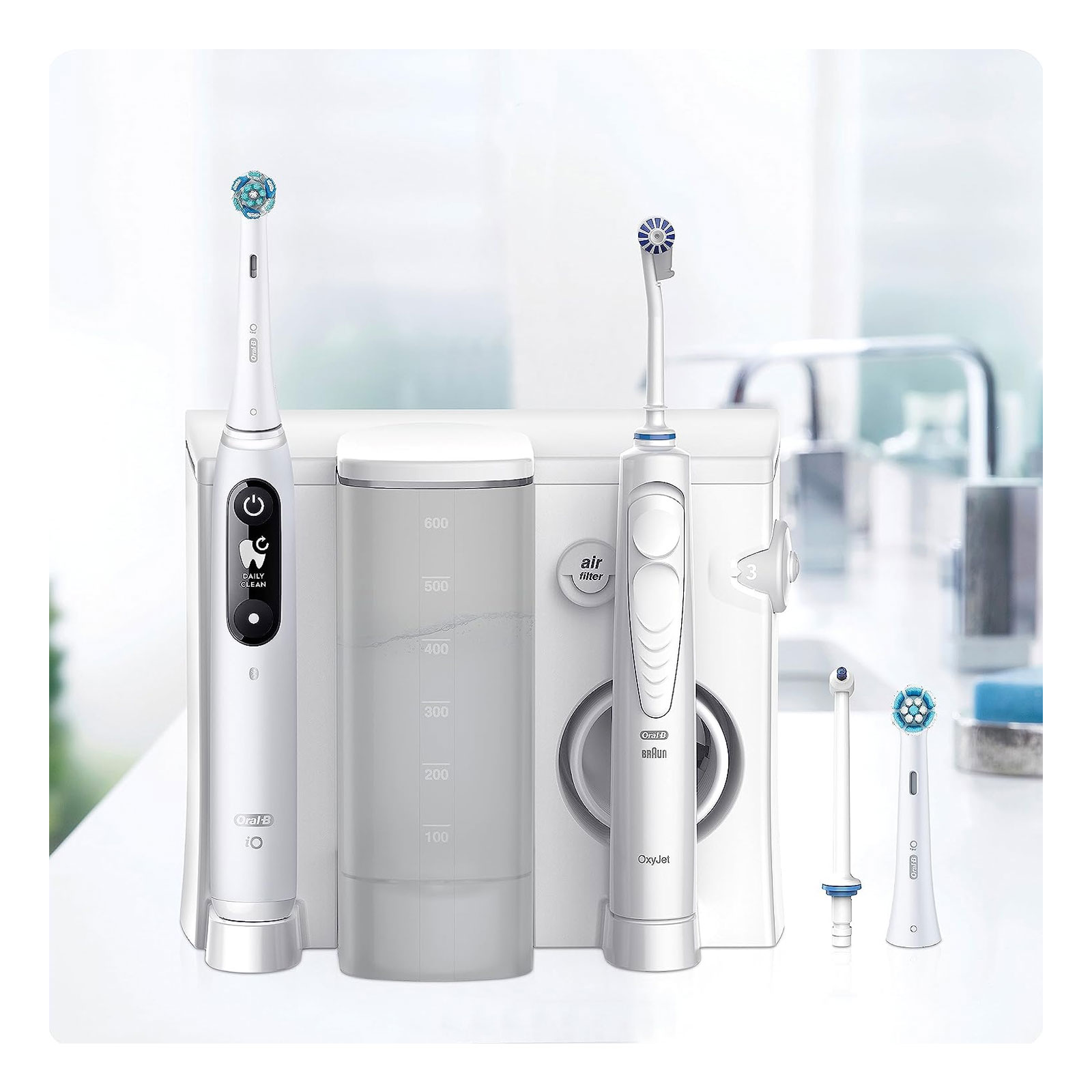 Oral-B Zahnpflegesystem Oral Health Center Oxyjet + iO6