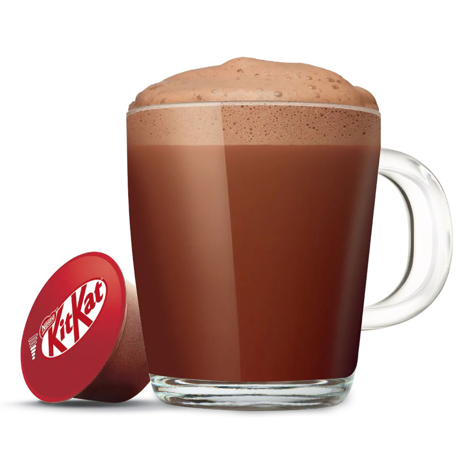 Krups KP1A31 Dolce Gusto Kaffeemaschine Kapseln inkl. Nestlé Dolce Gusto KitKat 16 Kapseln