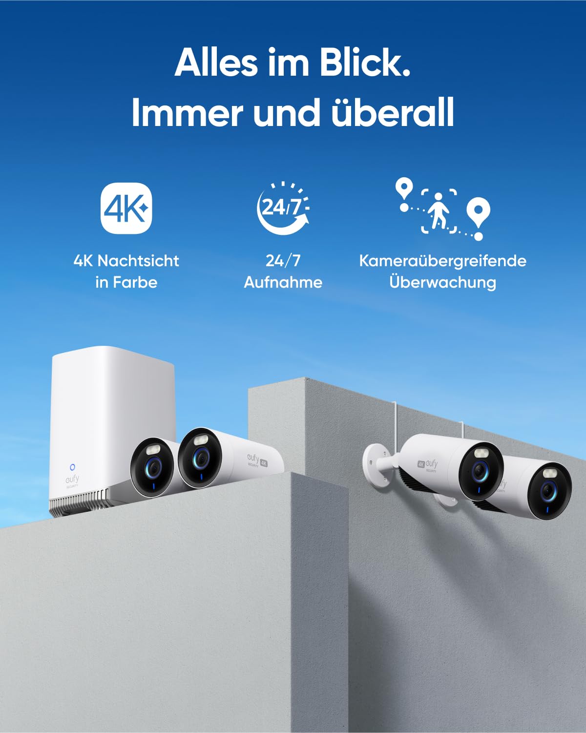 eufy Security eufyCam E330 Überwachungskamera für Außen
