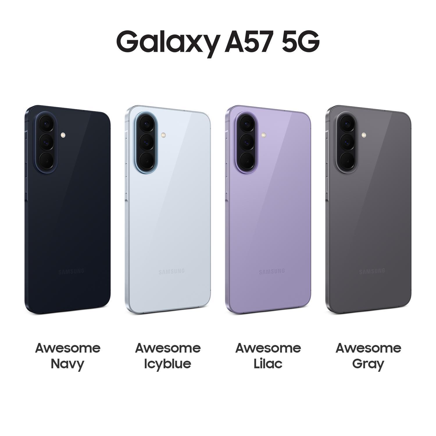 Samsung Galaxy A57 5G 128GB Awesome Gray Smartphone