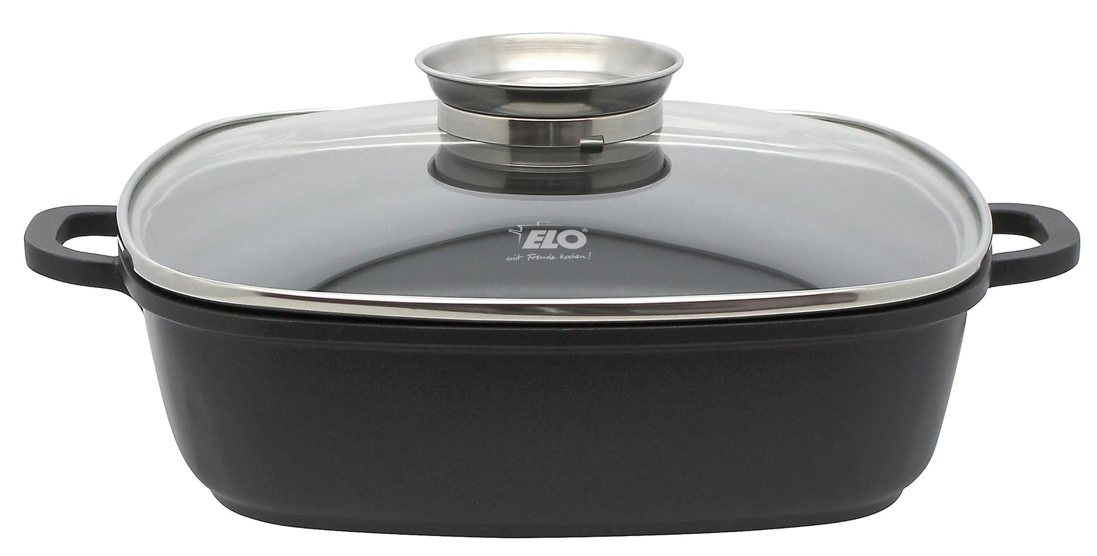ELO Alucast Servierpfanne rund m. D. 28 x 28 cm ELODUR Select