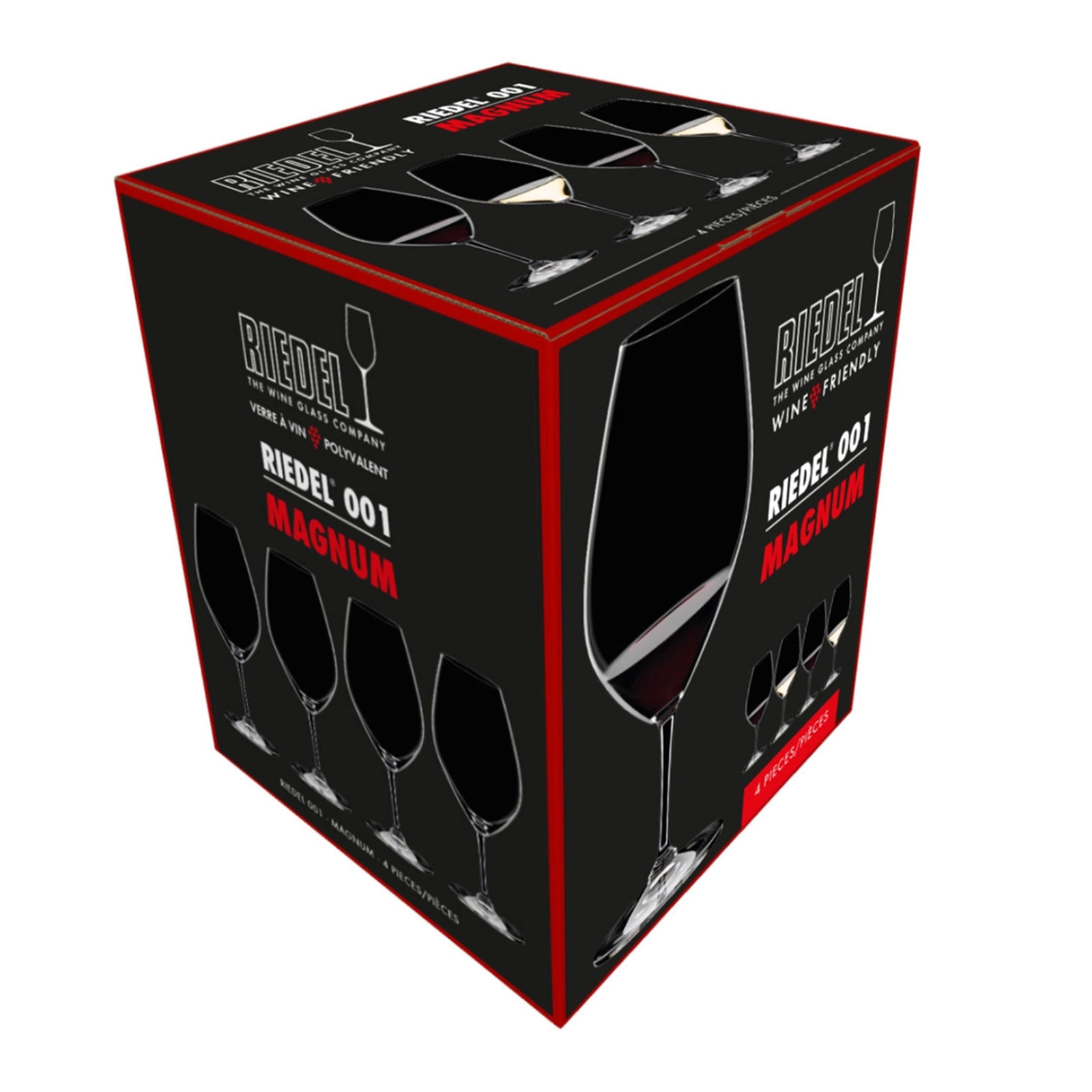 RIEDEL WINE FRIENDLY MAGNUM 4 PACK