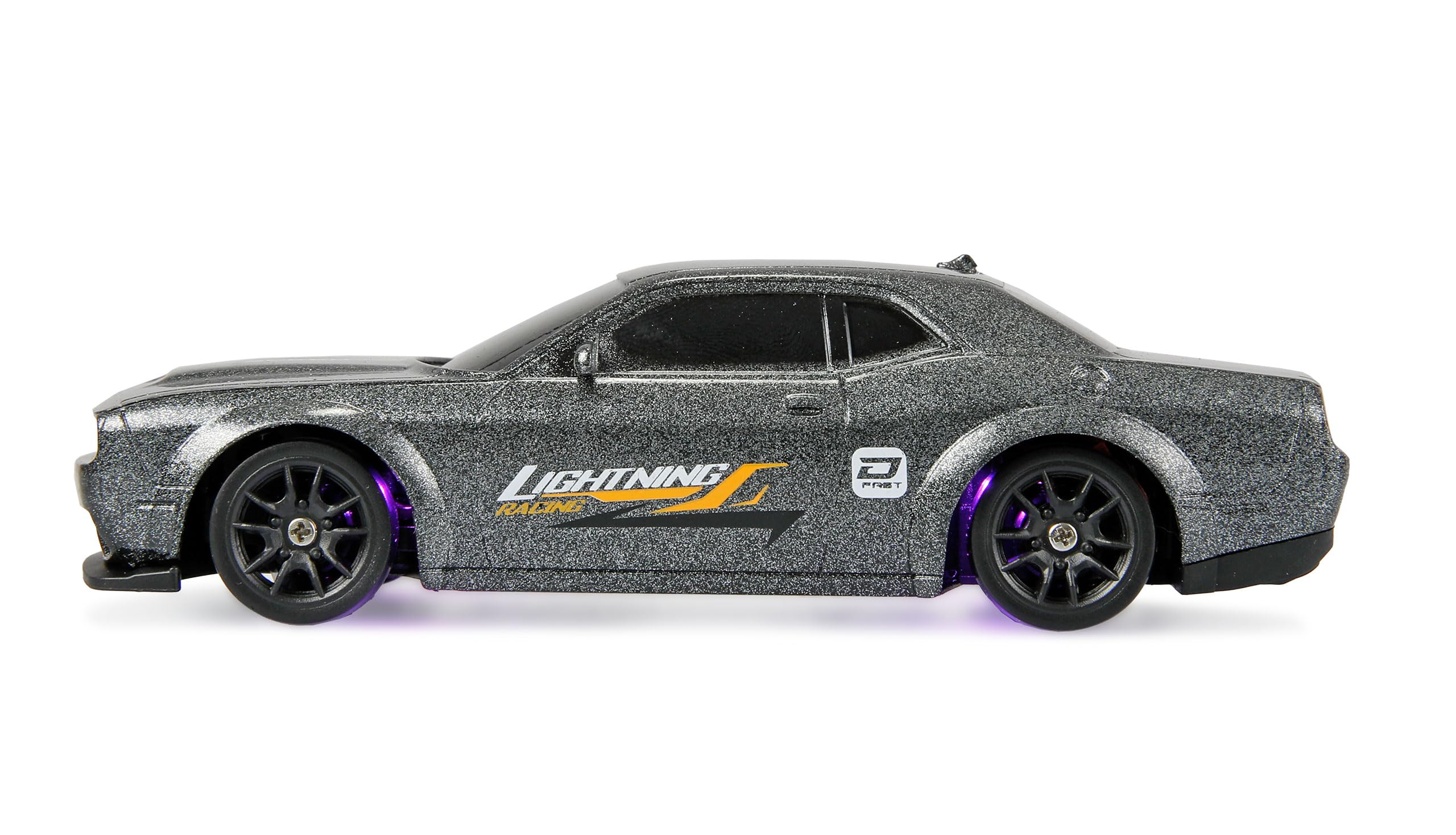 Ferngesteuertes Drift Sport Muscle Car mit Gyro Metallchassis 1:43 RTR