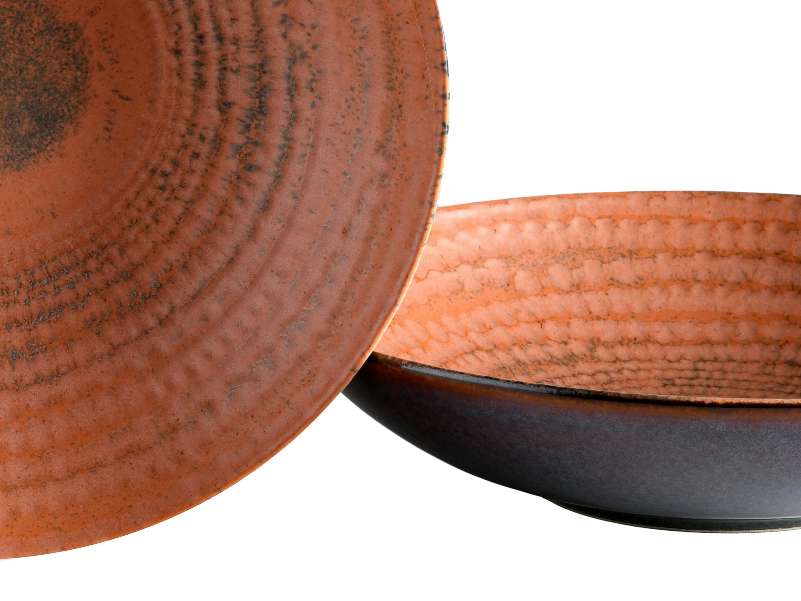 CreaTable, 24857, Serie Neapel Terra, 16-teiliges Geschirrset für 4 Personen